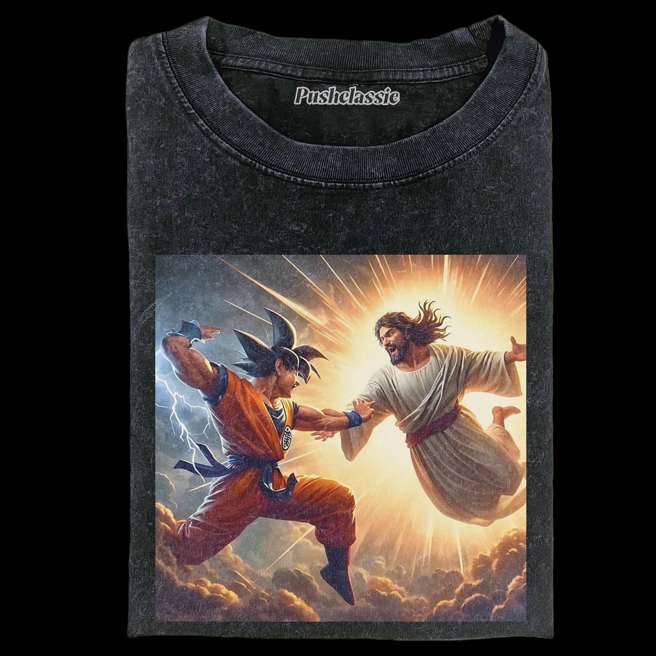 THE JESUS VS GOKU T-SHIRT