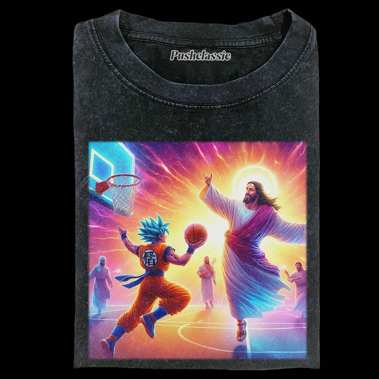 THE JESUS VS GOKU T-SHIRT