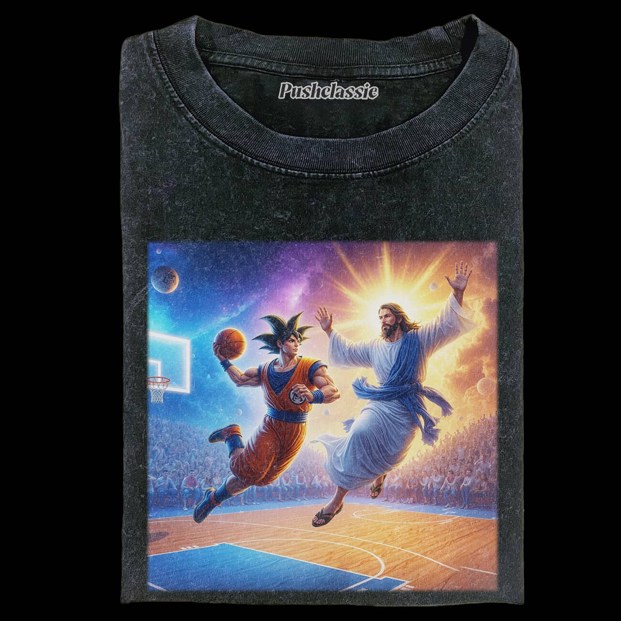 THE JESUS VS GOKU T-SHIRT