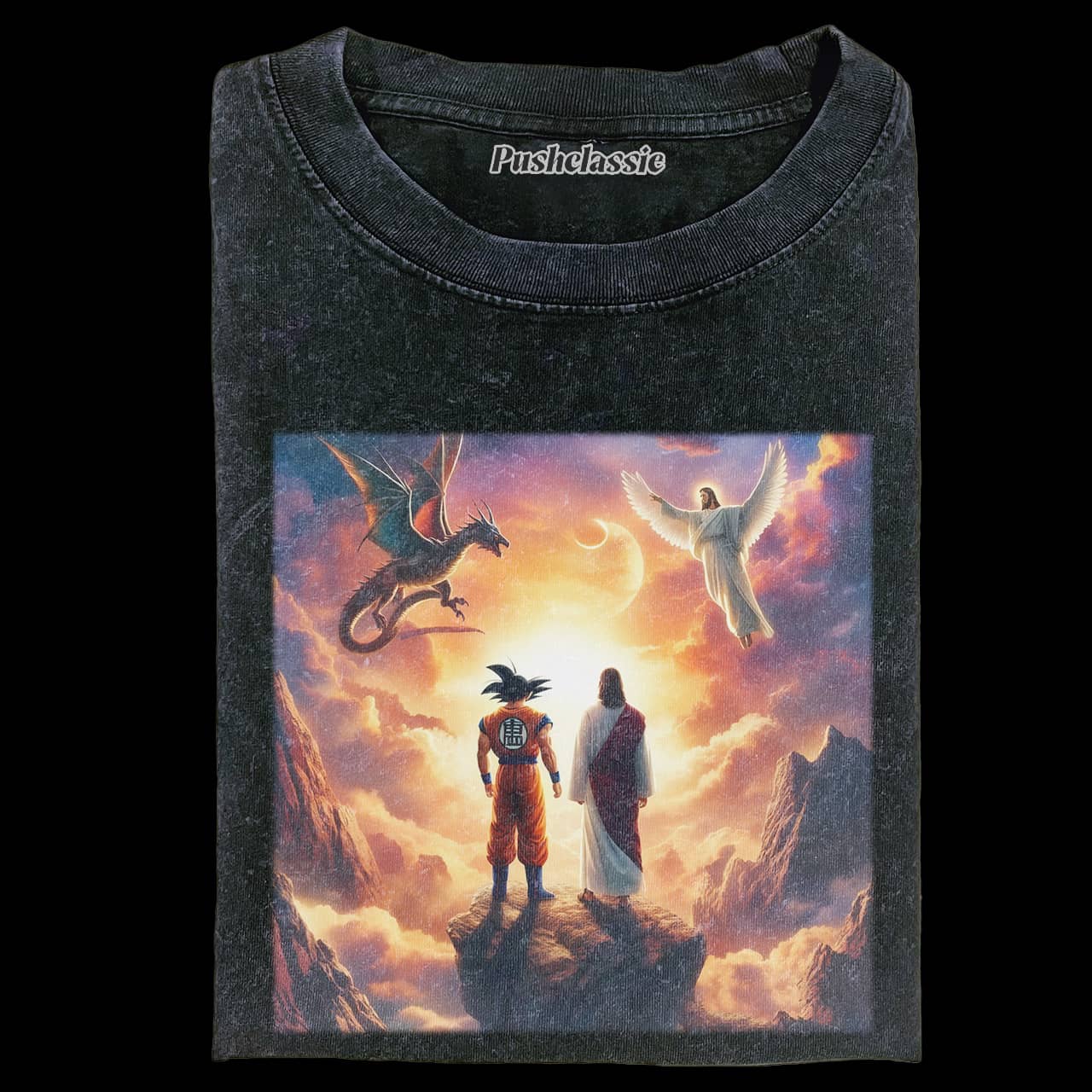 THE JESUS VS GOKU T-SHIRT
