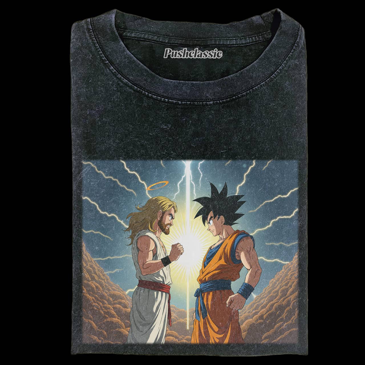THE JESUS VS GOKU T-SHIRT