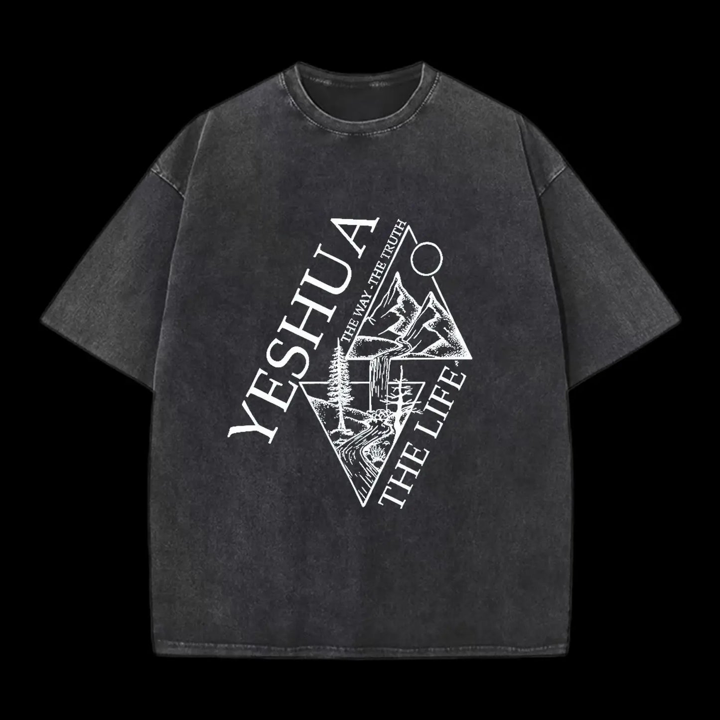 Yeshua The Way The Truth The Life Christian Tee