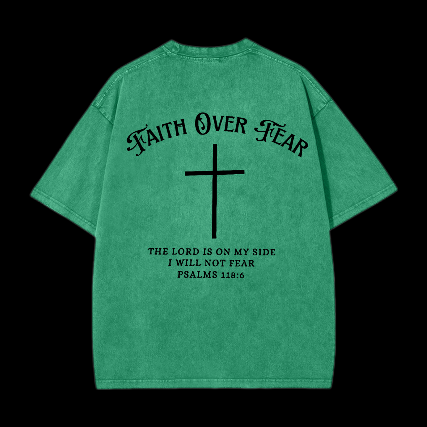 Faith Over Fear Washed T-Shirt