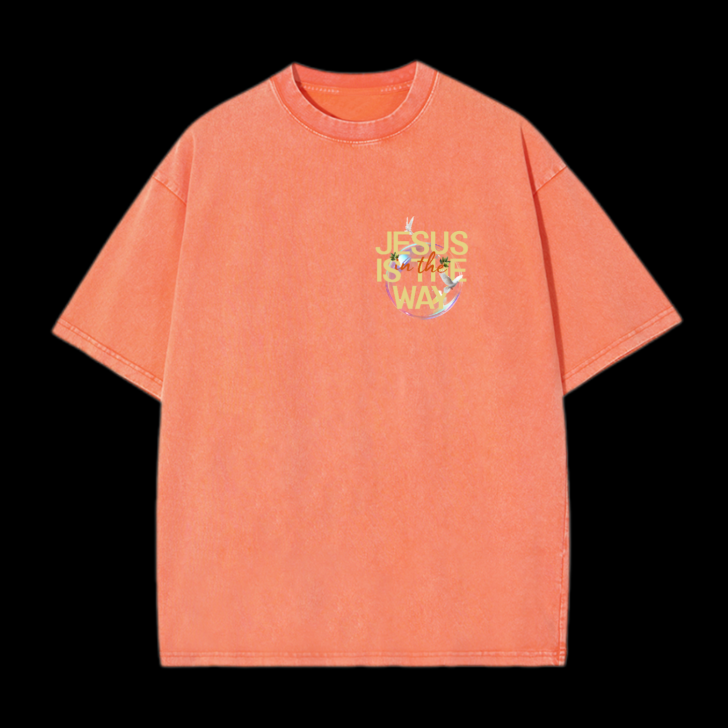 Jesus Is The Way Washed T-Shirt