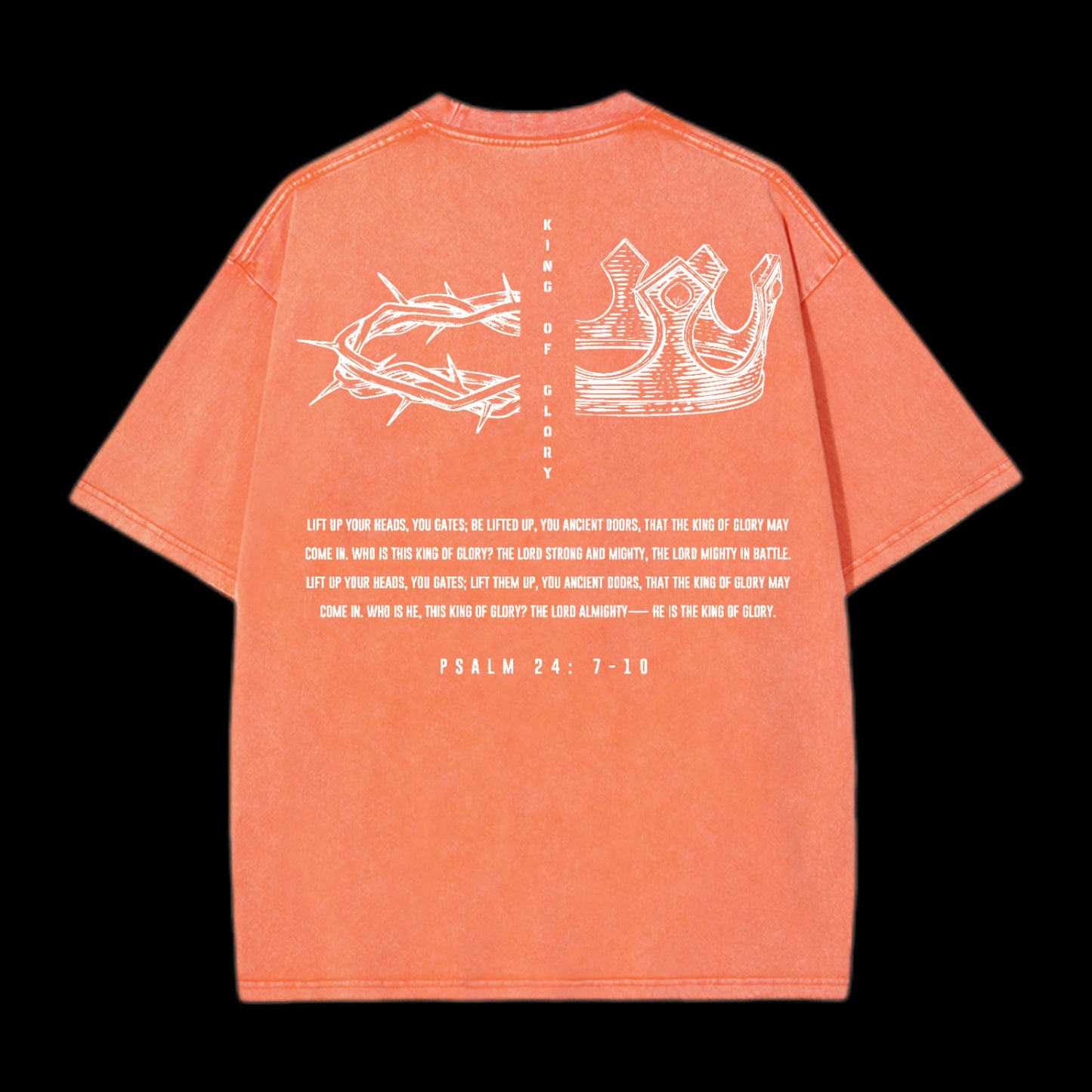 King Of Glory Washed T-Shirt