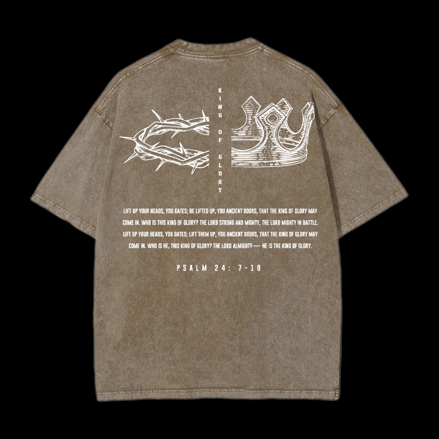 King Of Glory Washed T-Shirt