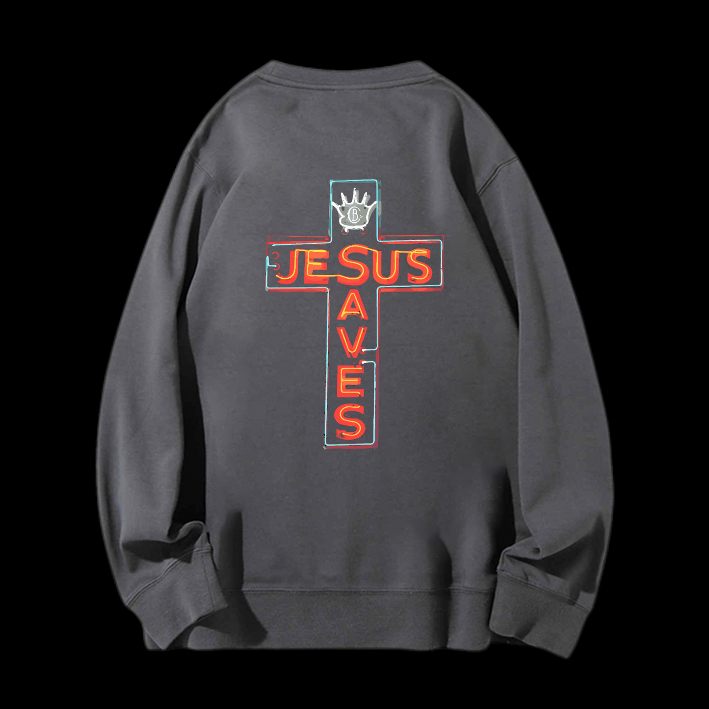 Jesus Saves Crewneck Sweatshirt