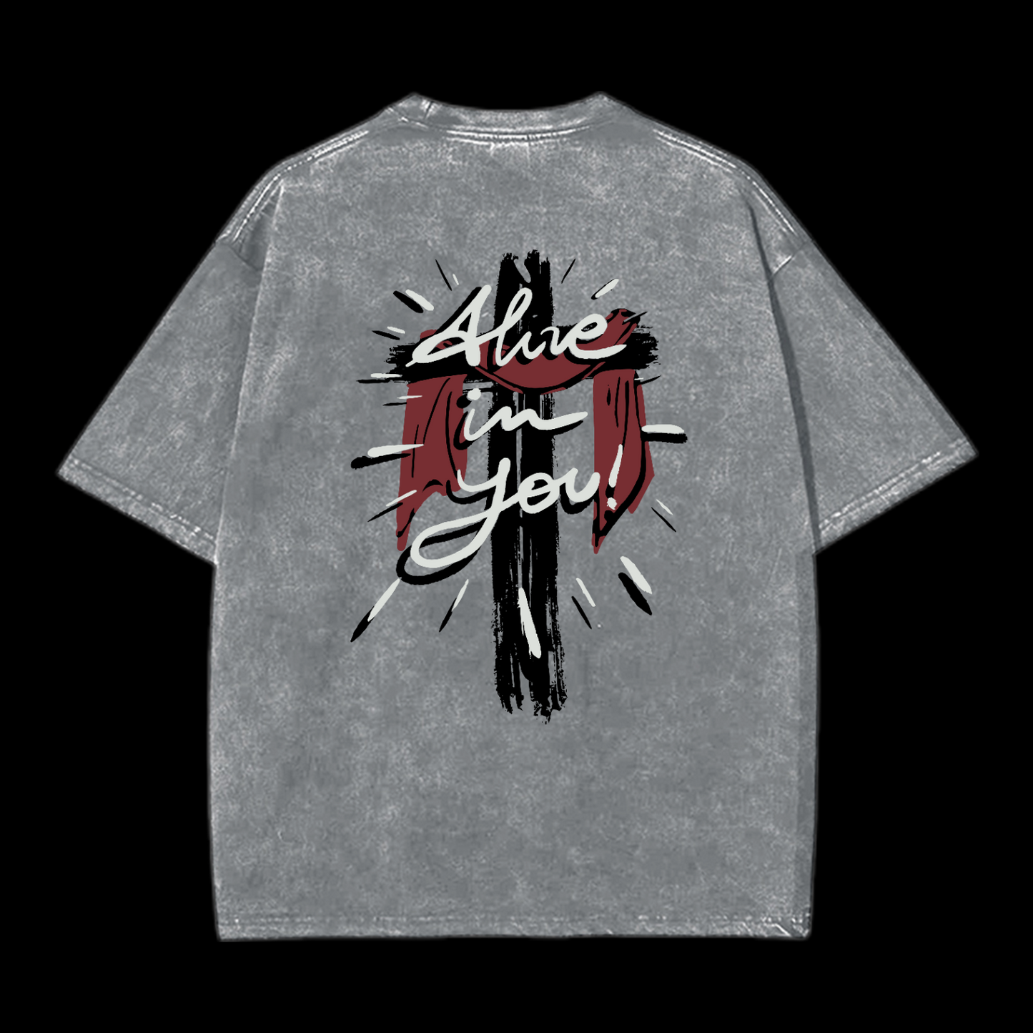 Alive In You Washed T-Shirt