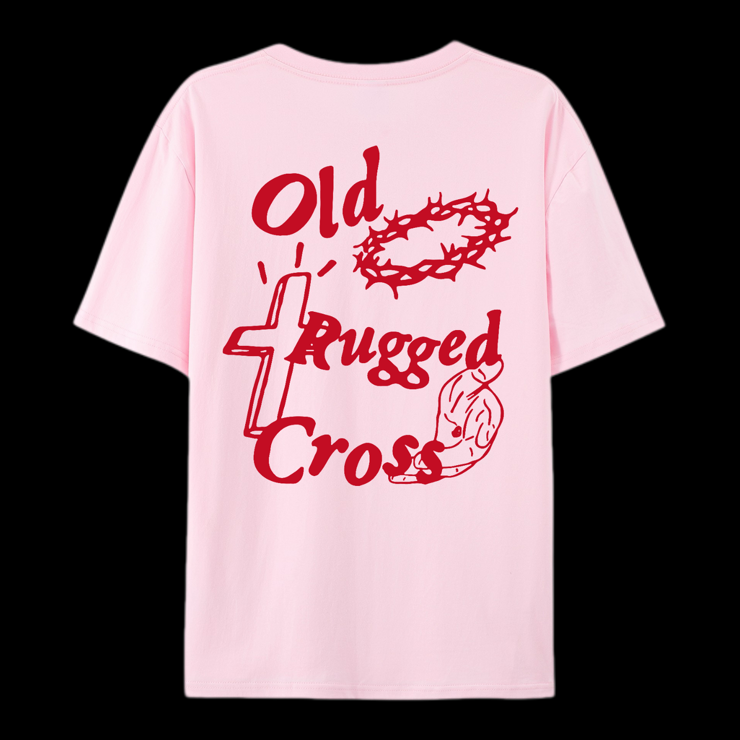 Old Rugged Cross Cotton T-Shirt
