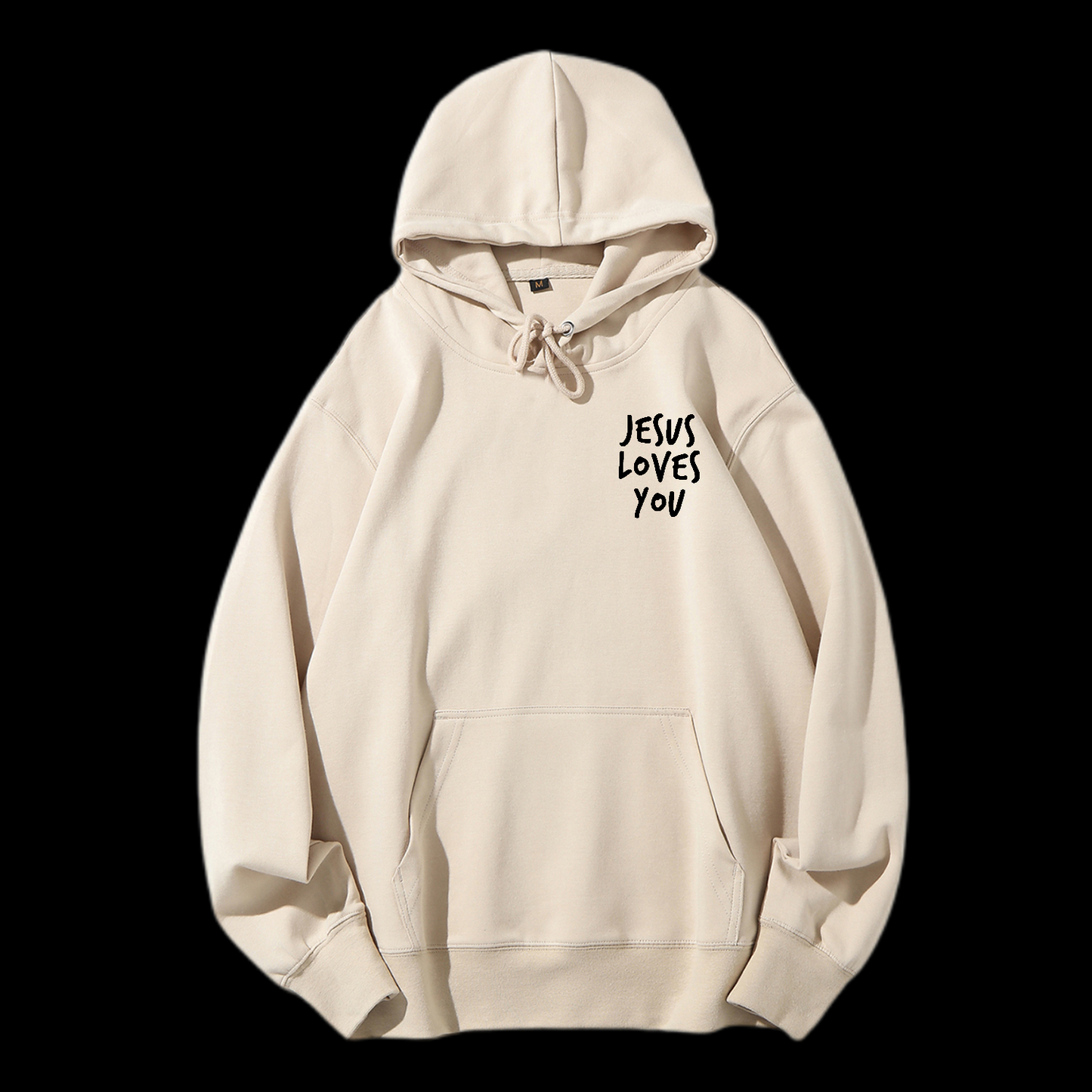 Jesus Loves You Drawstring Hoodie