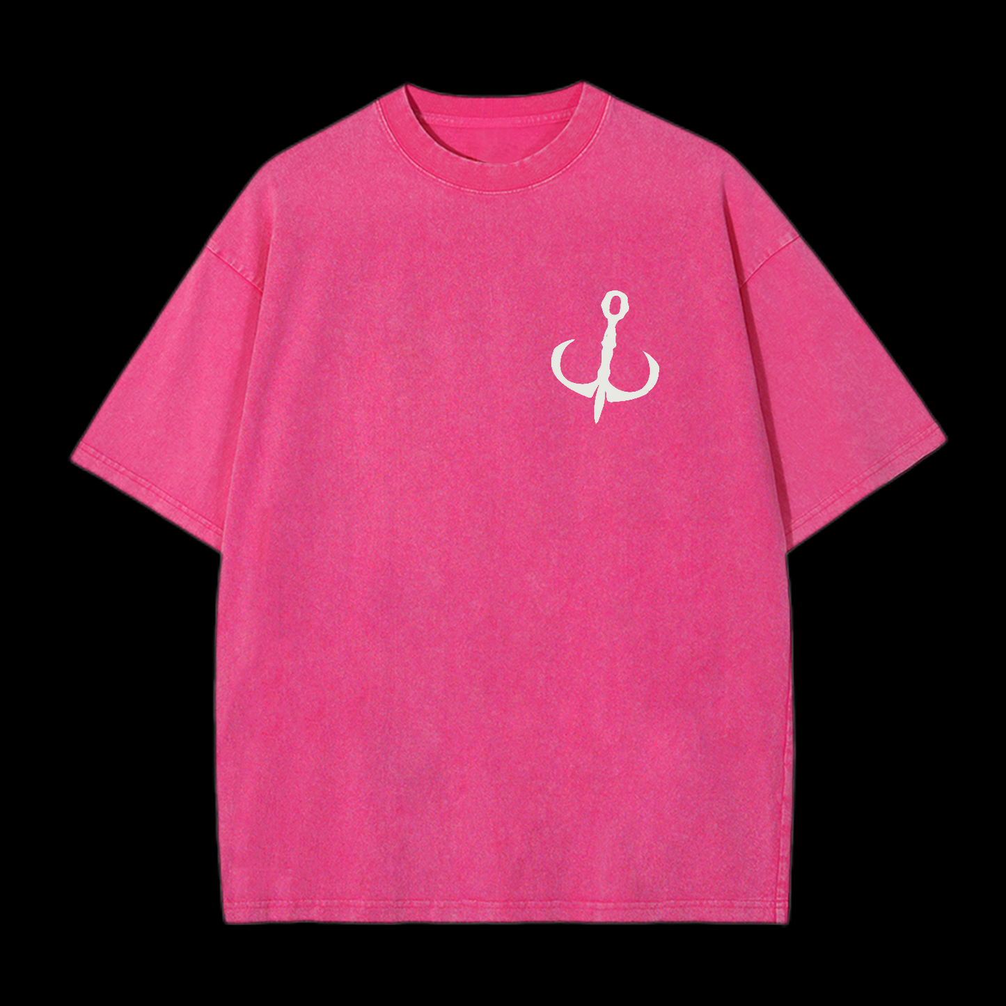 Jesus Made Me A Fisher Of Man Washed T-Shirt