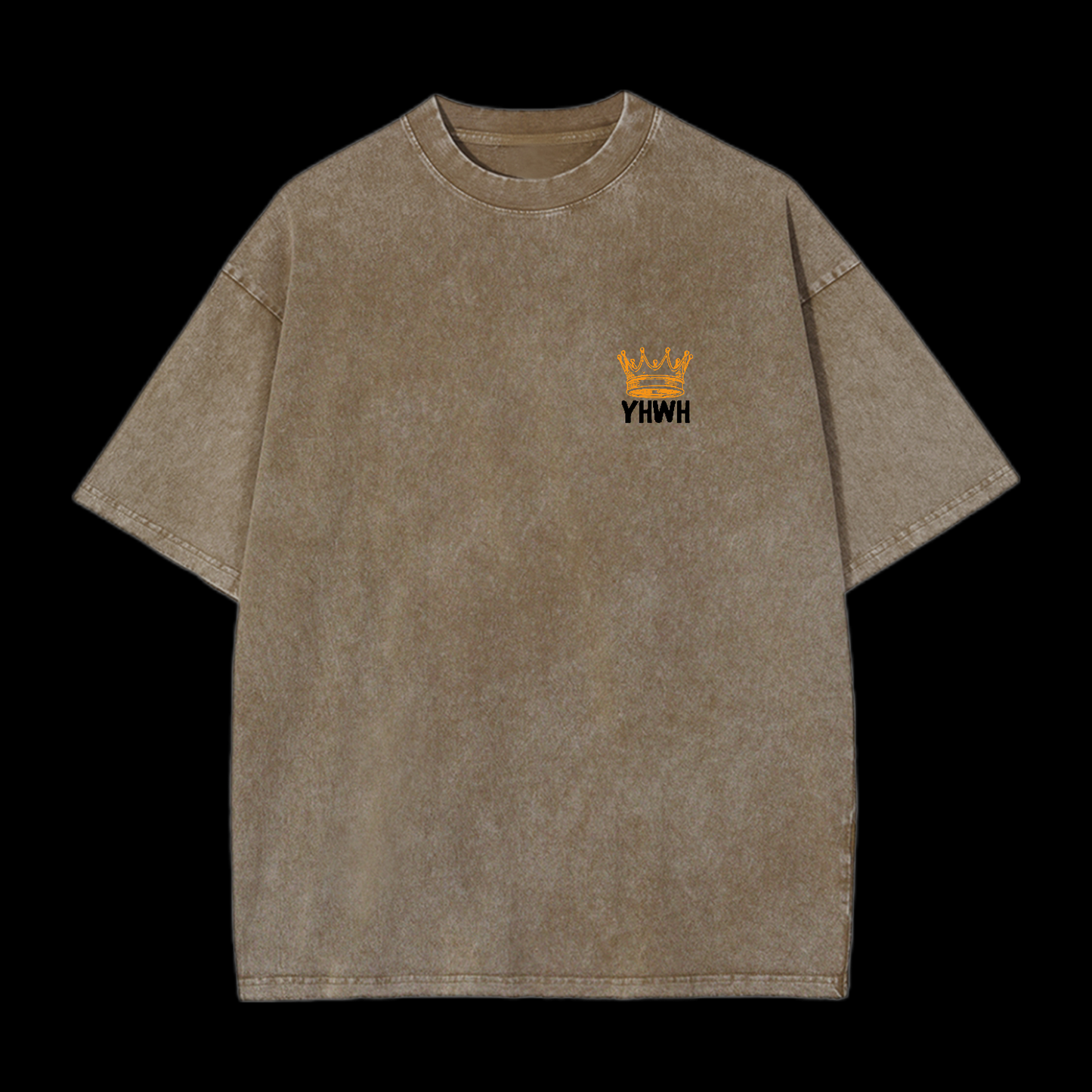 Yhwh Not My Way Washed T-Shirt