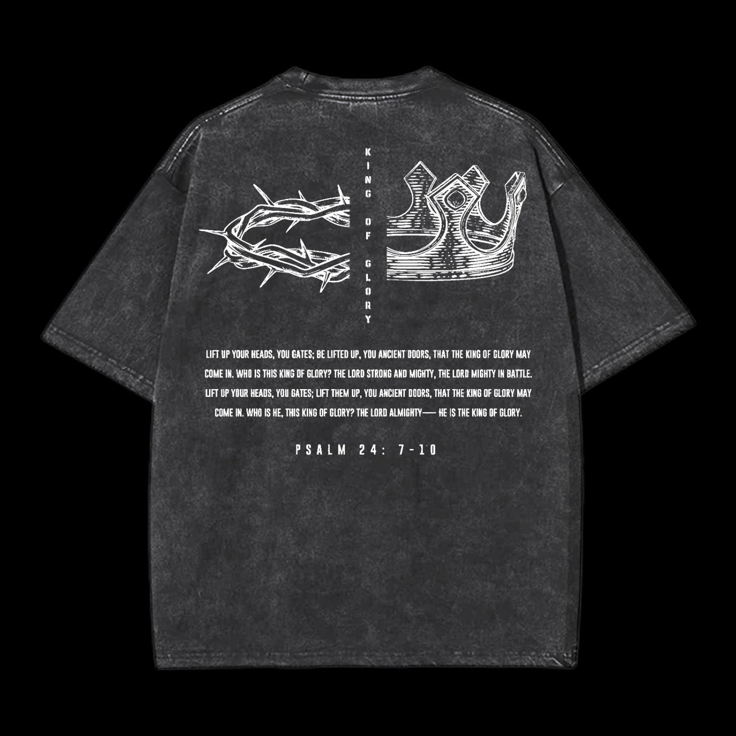 King Of Glory Washed T-Shirt