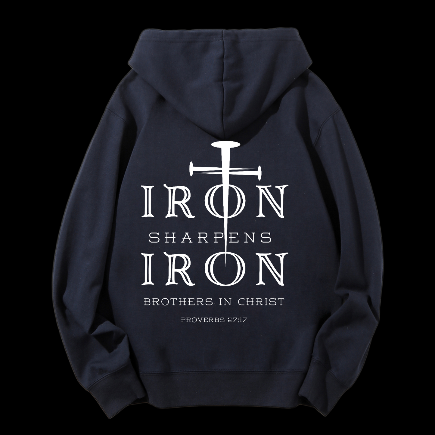 Iron Sharpens Iron Drawstring Hoodie
