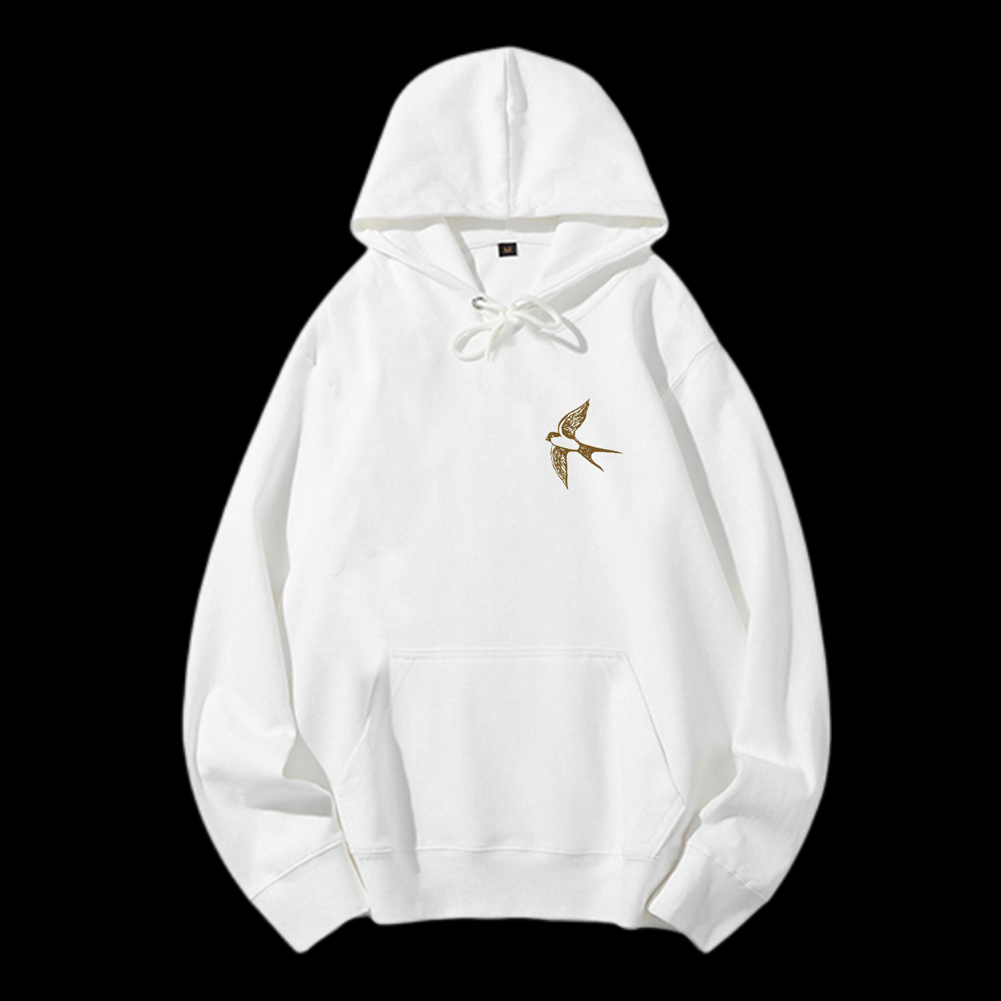 Look At The Birds Of The Air Drawstring Hoodie