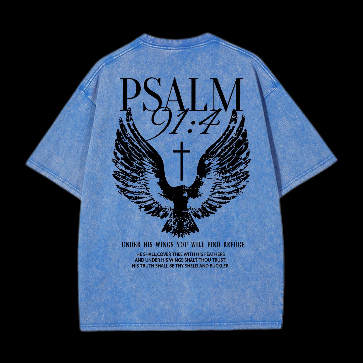 Under His Winds You Will Find Refugb Washed T-Shirt