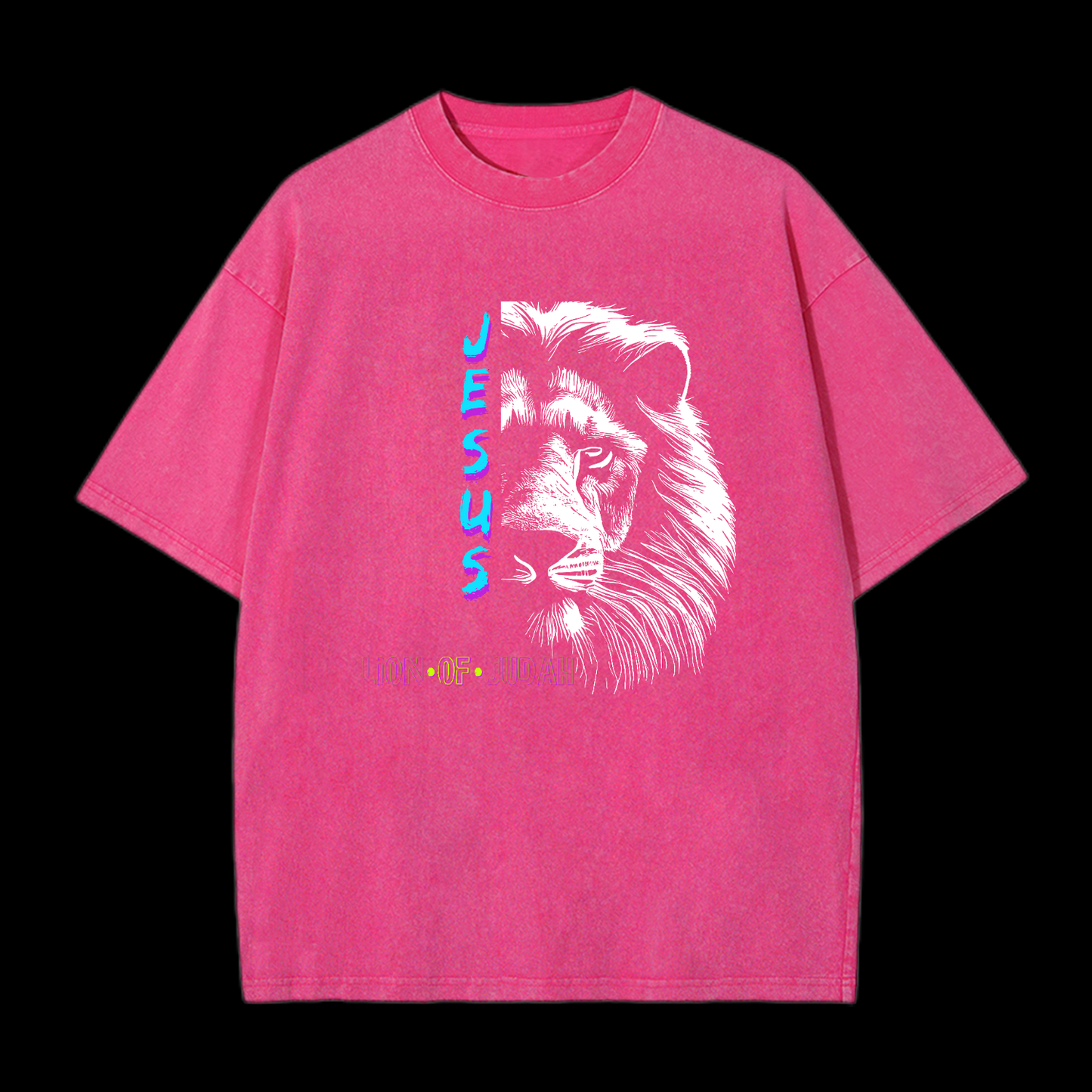Jesus Lion Of Judan Washed T-Shirt