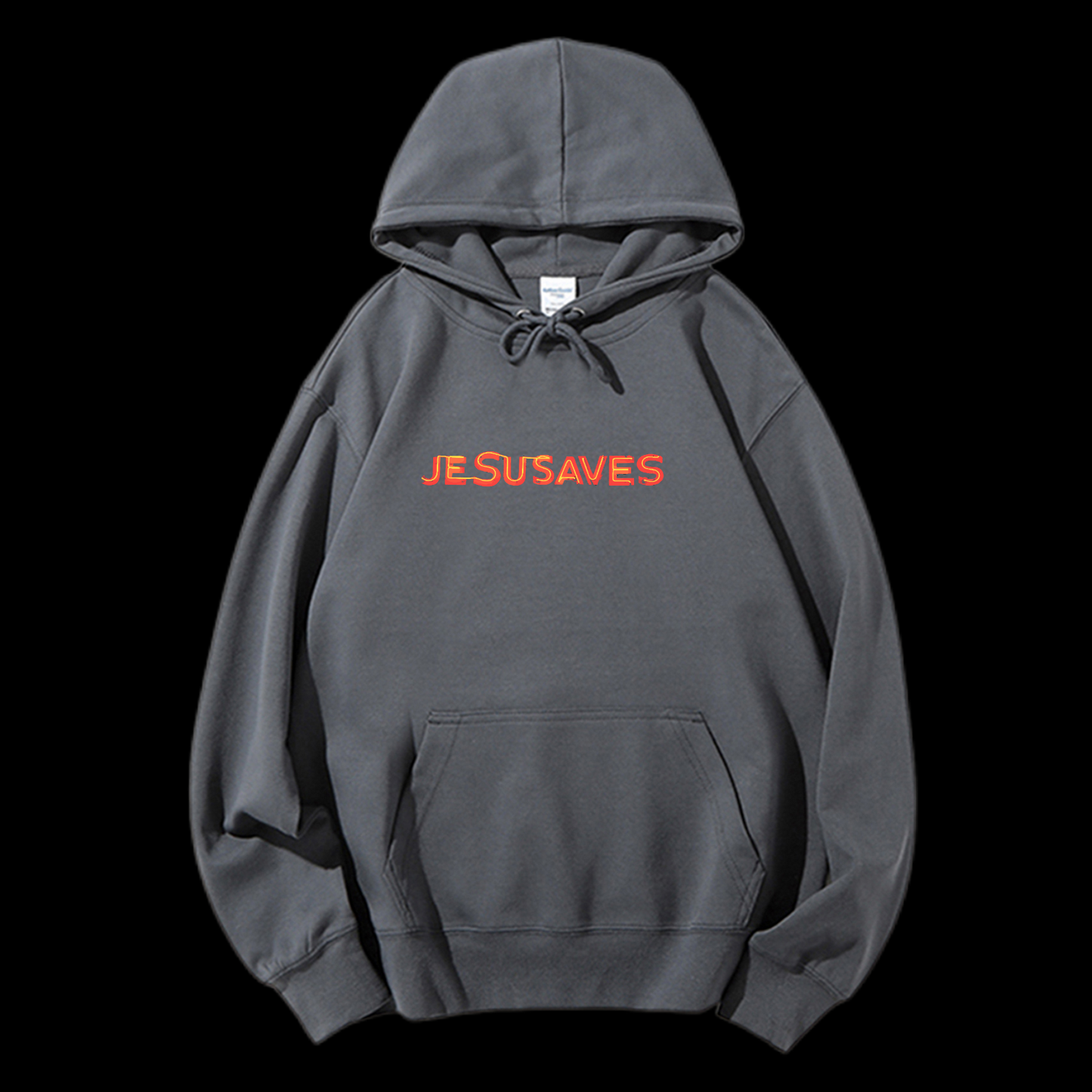 Jesus Saves Drawstring Hoodie