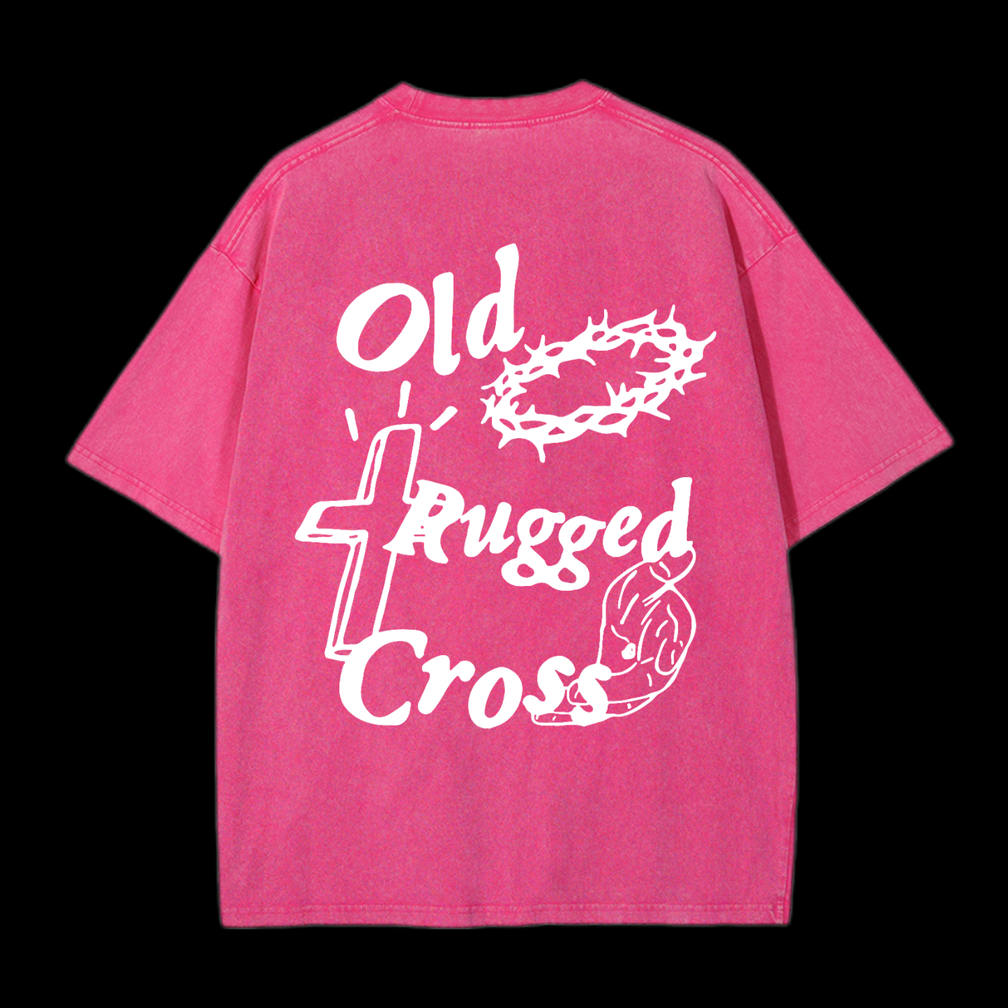 Old Rugged Cross Washed T-Shirt