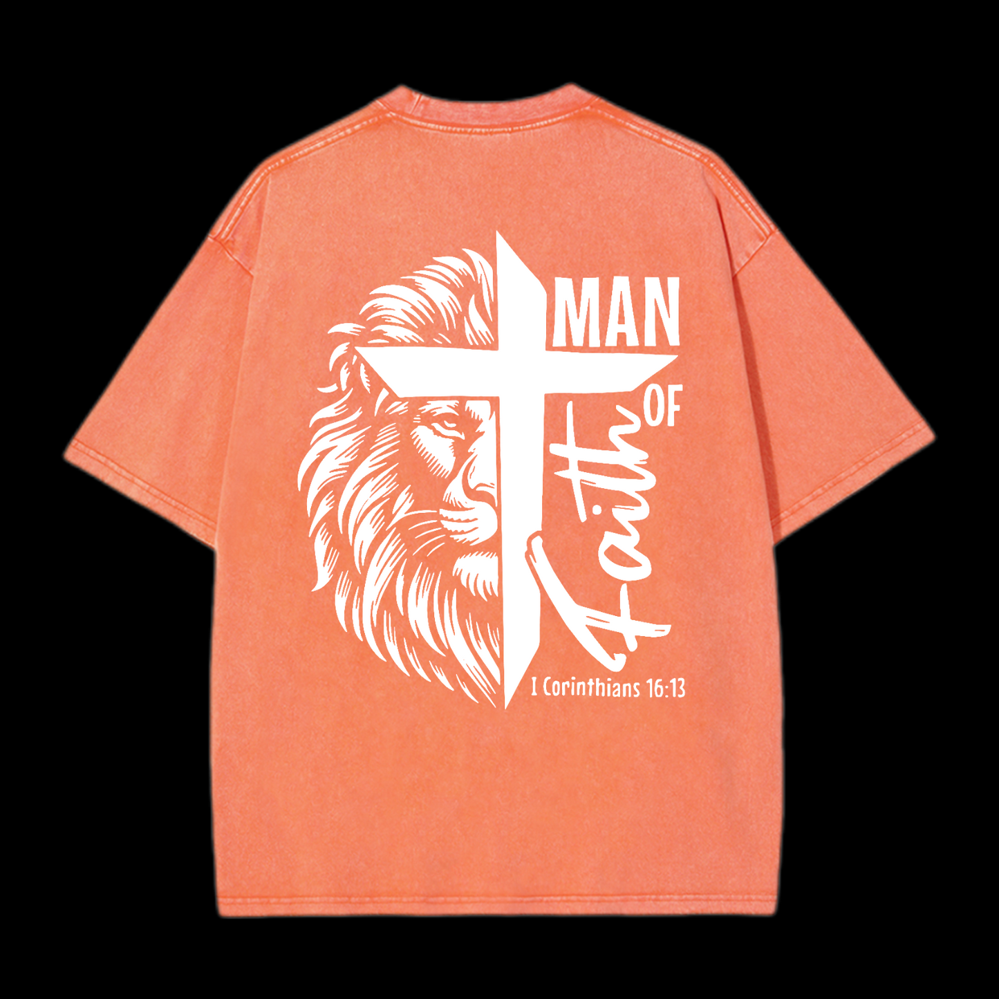 Faith Of Man Washed T-Shirt