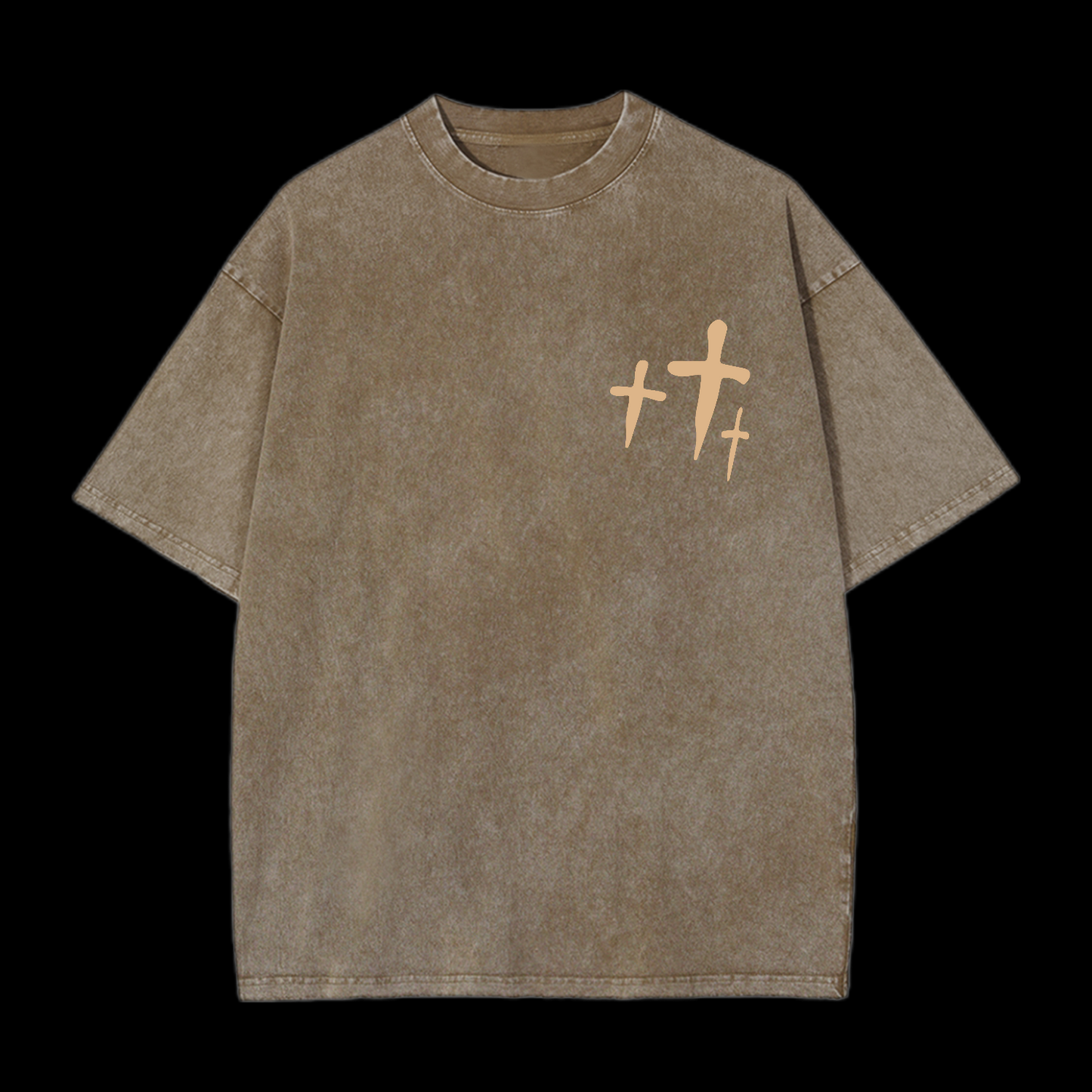Jesus Saves Washed T-Shirt