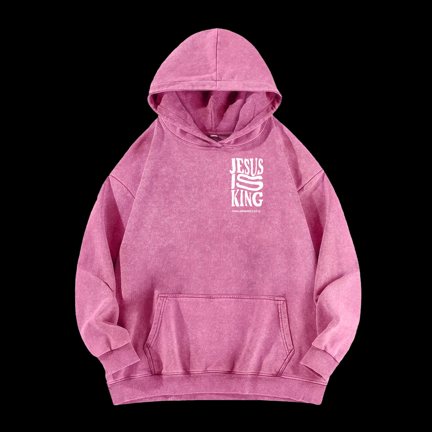 Jesus Is King Washed Hoodie