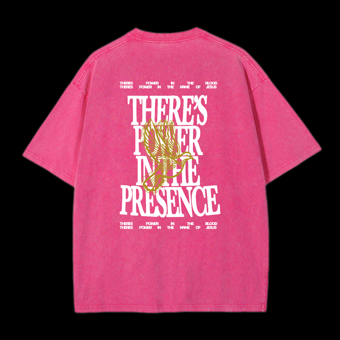 There's Power In The Presence Washed T-Shirt