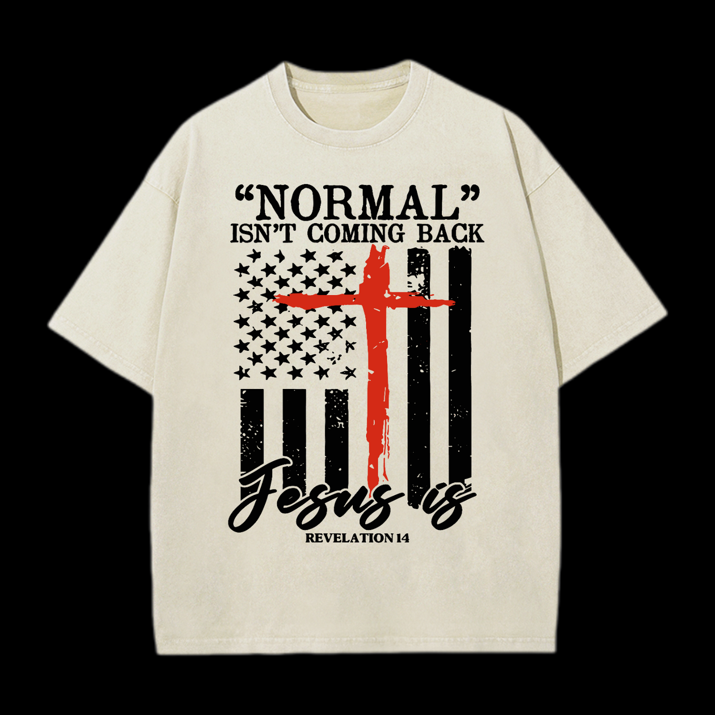 Normal Isn't Coming Back Washed T-Shirt