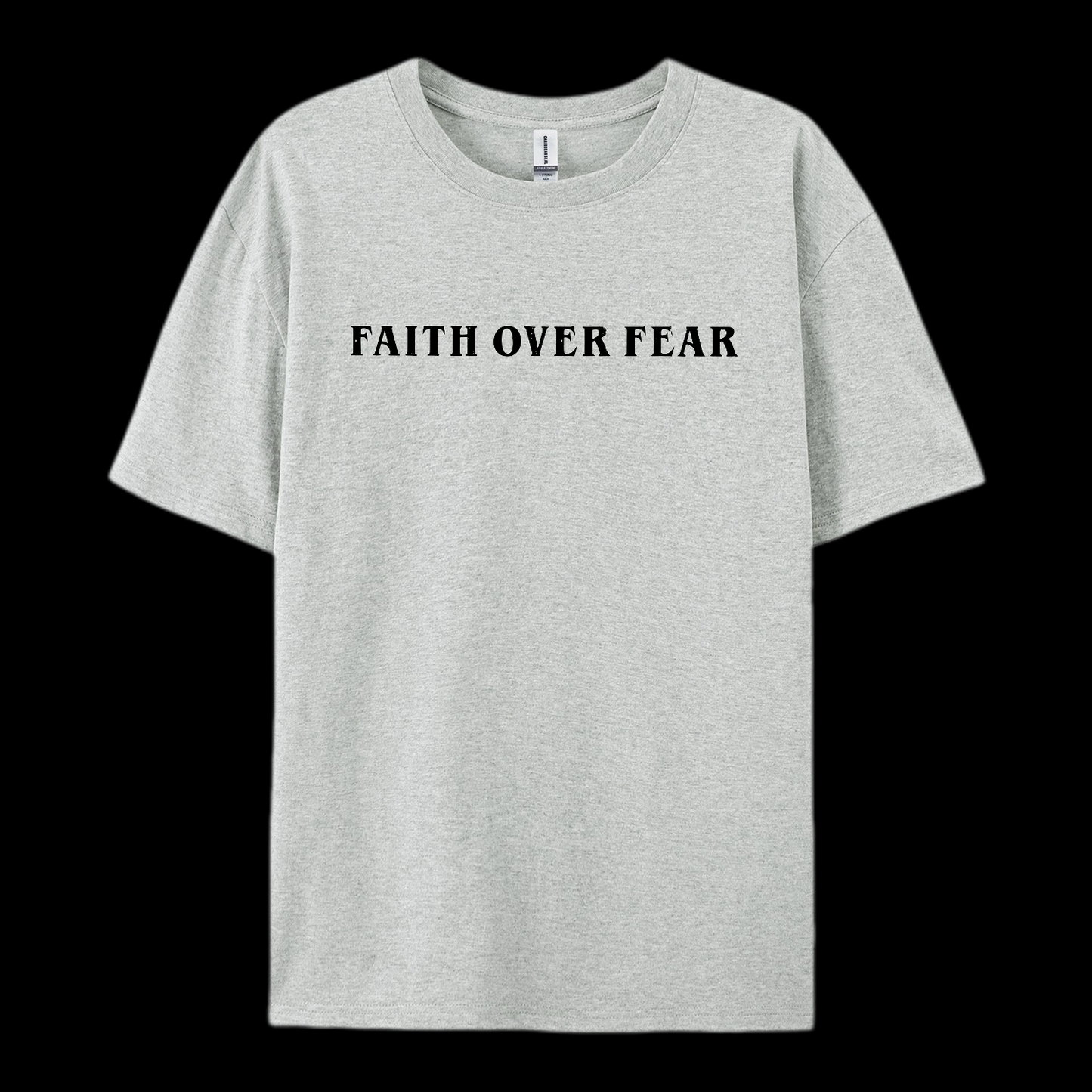 Faith Over Fear Cotton T-Shirt