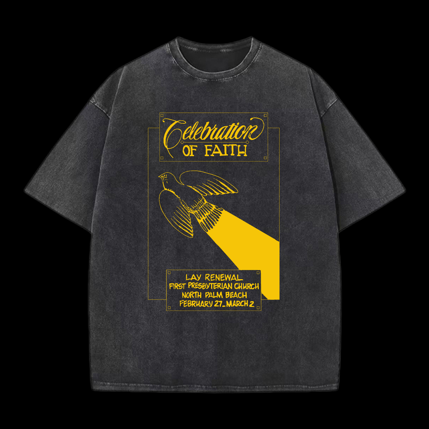 Celebration Of Faith Washed T-Shirt