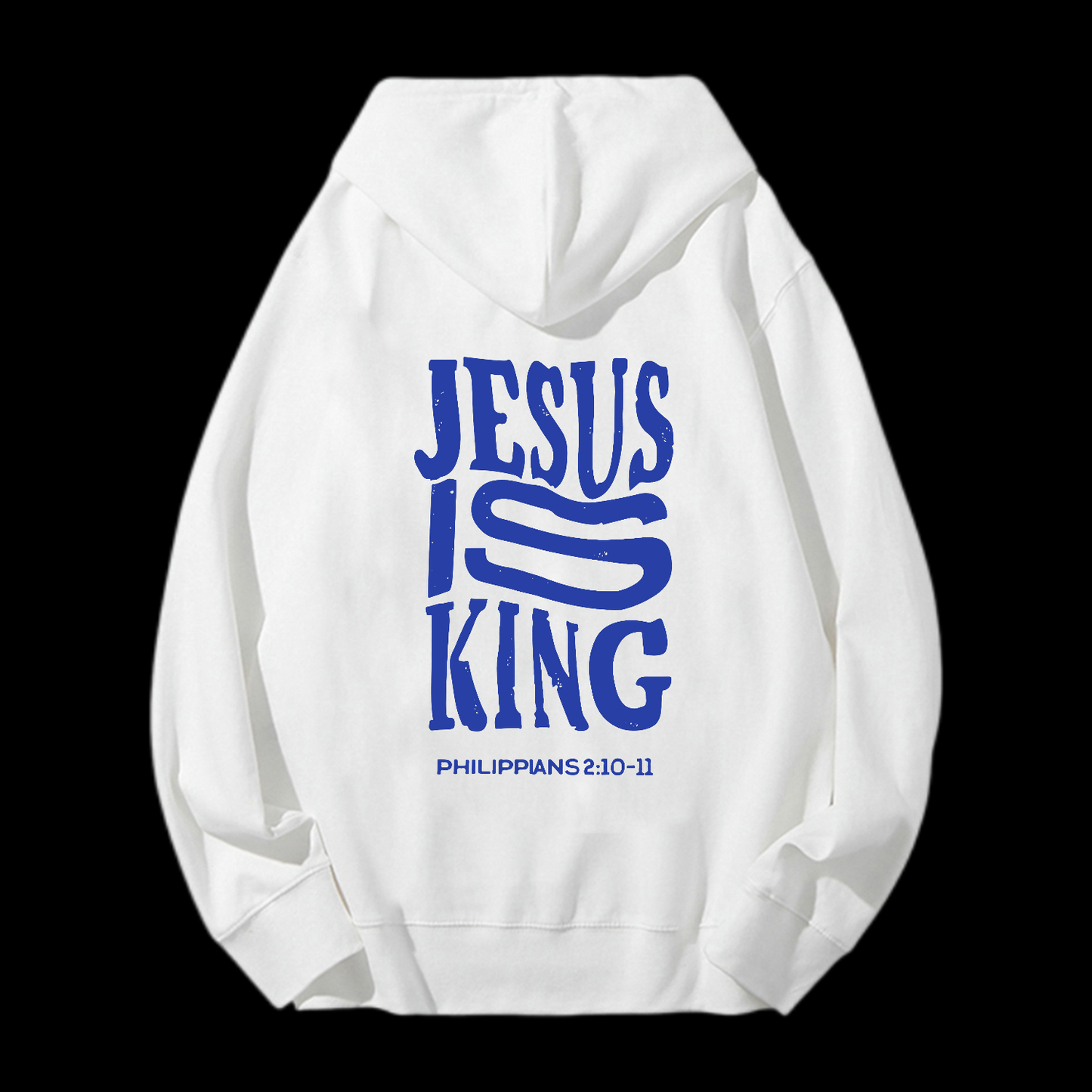 Jesus Is King Drawstring Hoodie