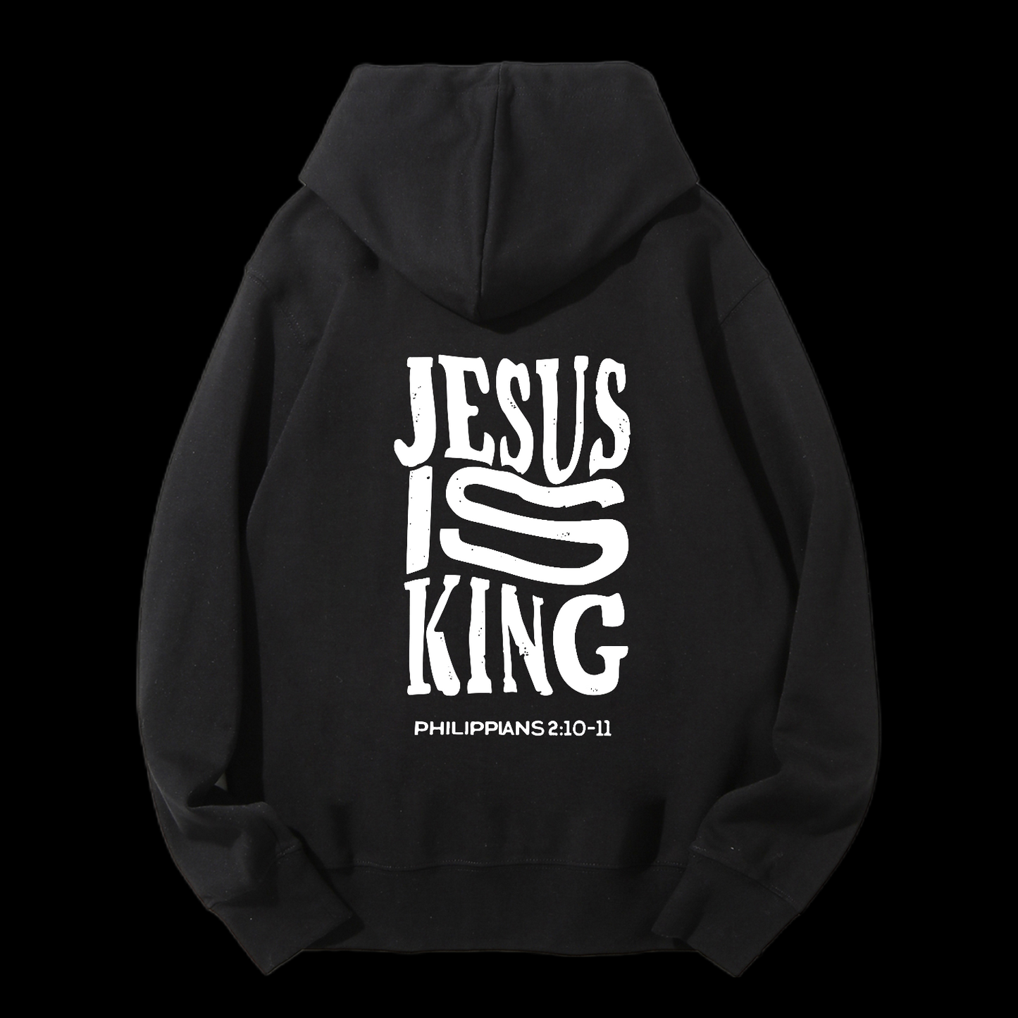 Jesus Is King Drawstring Hoodie