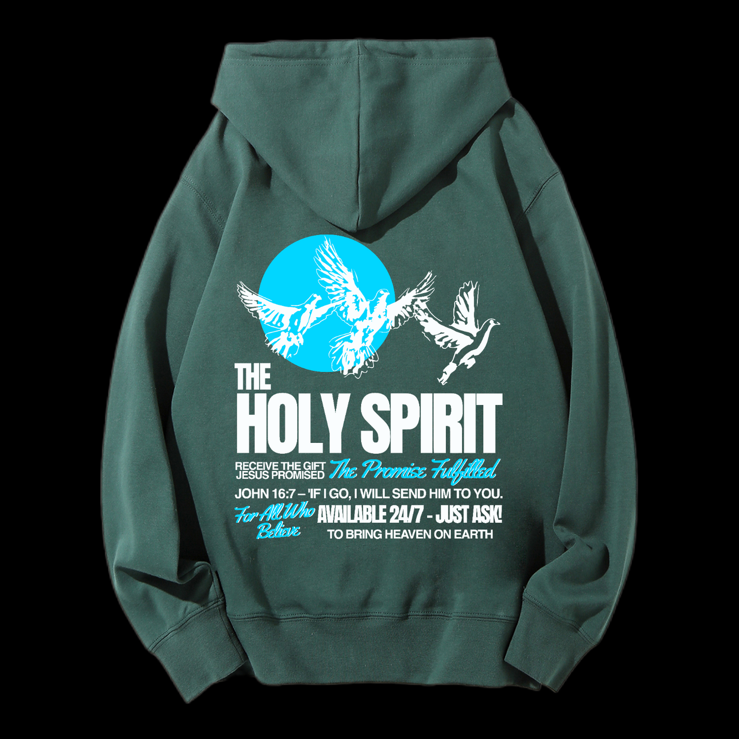 The Holy Spirit Drawstring Hoodie