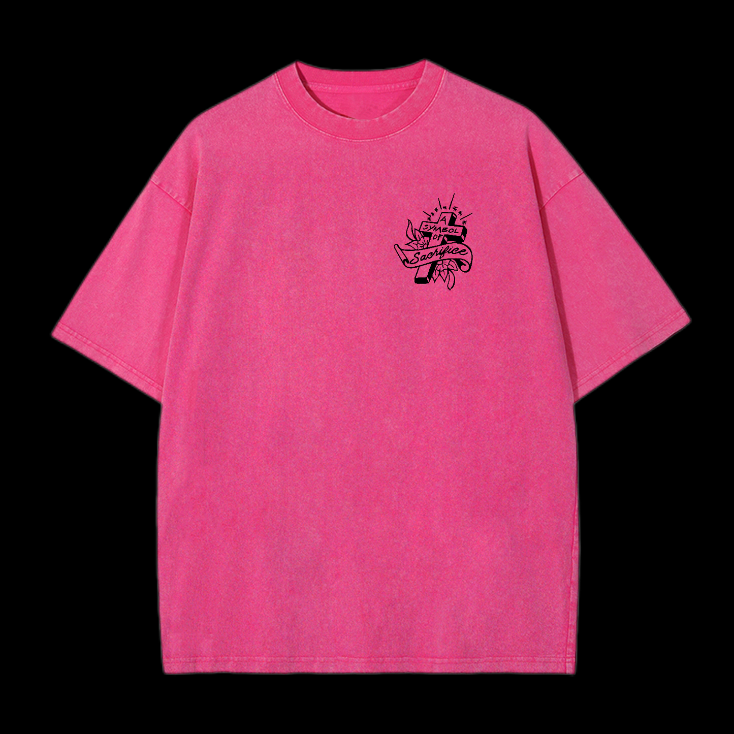 A Symbol Of Sacrifice Washed T-Shirt
