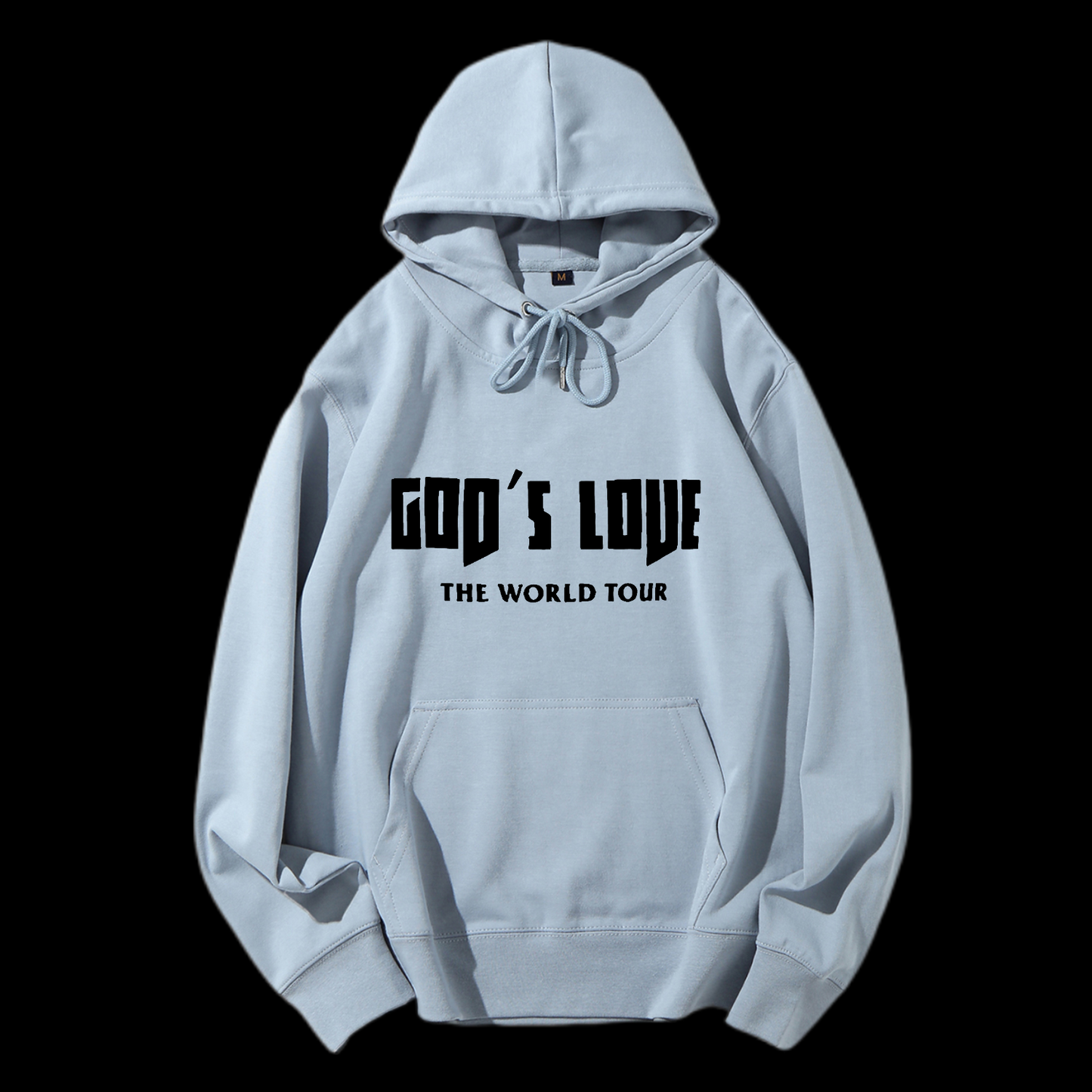 God's Love The World Tour Drawstring Hoodie