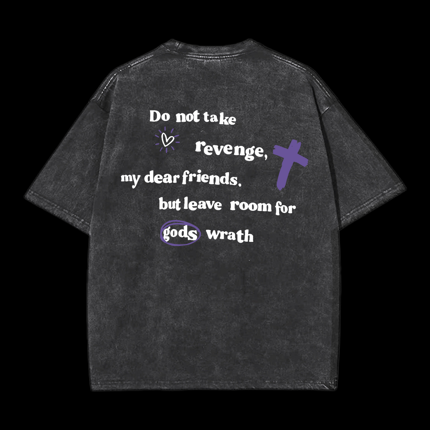 Romans 12:19 Washed T-Shirt
