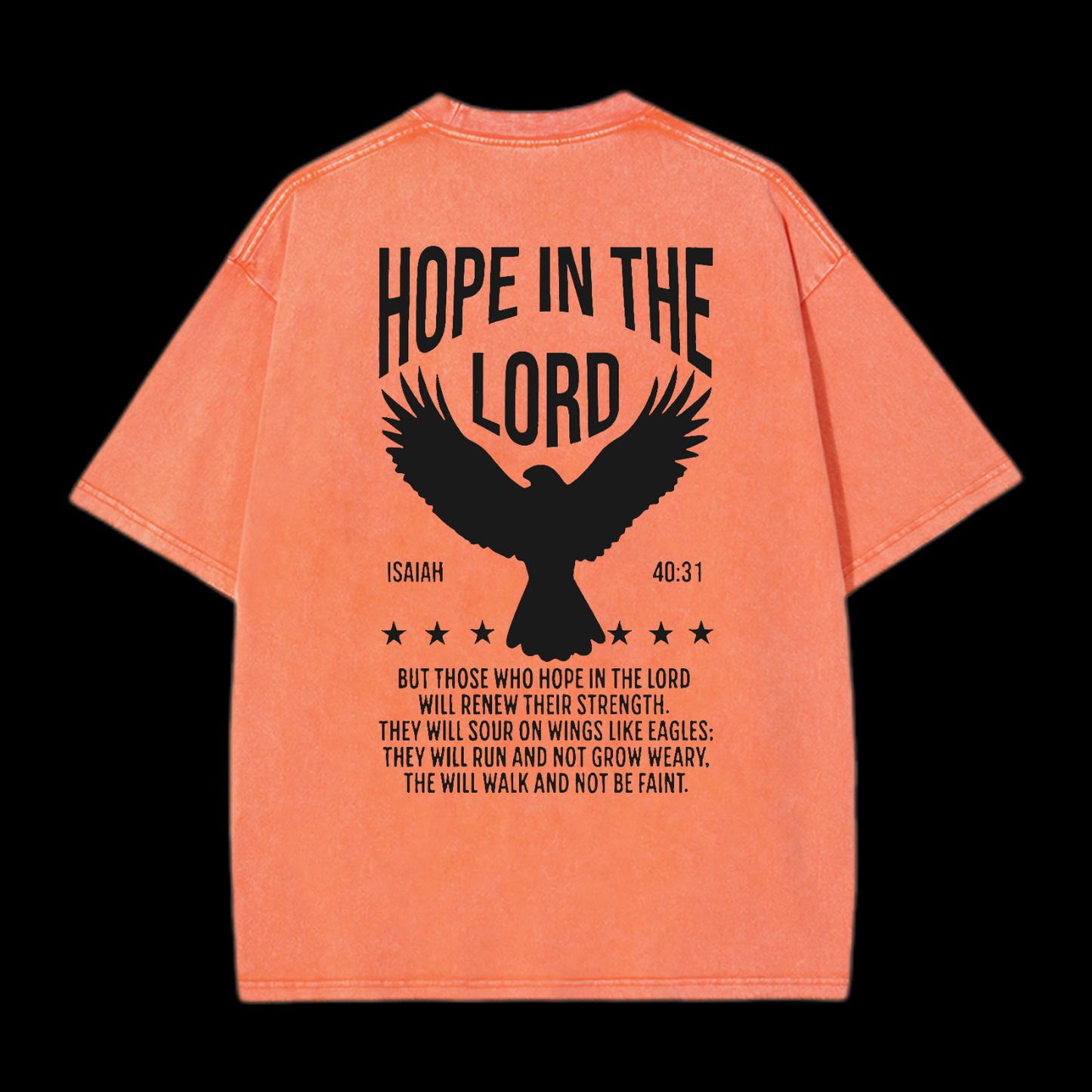 Hope in the Lord Washed T-Shirt