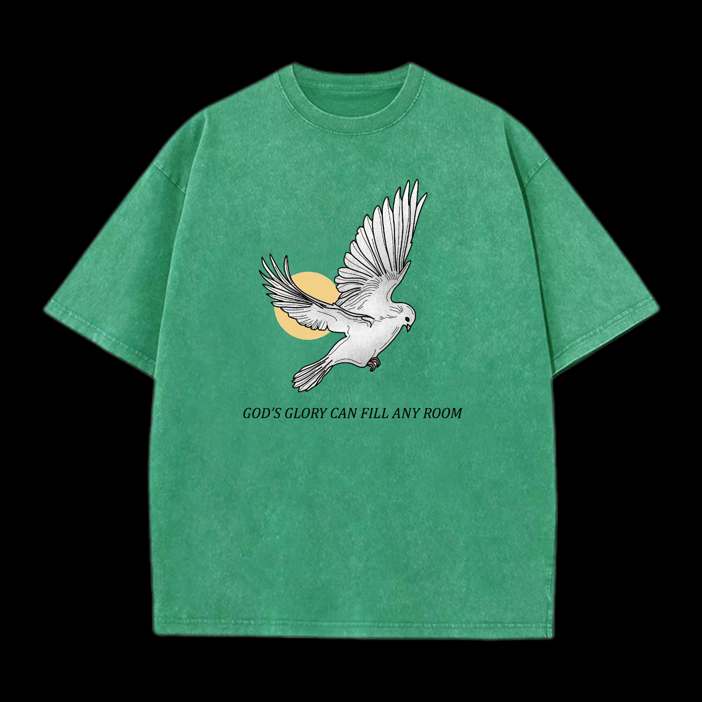 God's Glory Can Fill Any Room Washed T-Shirt