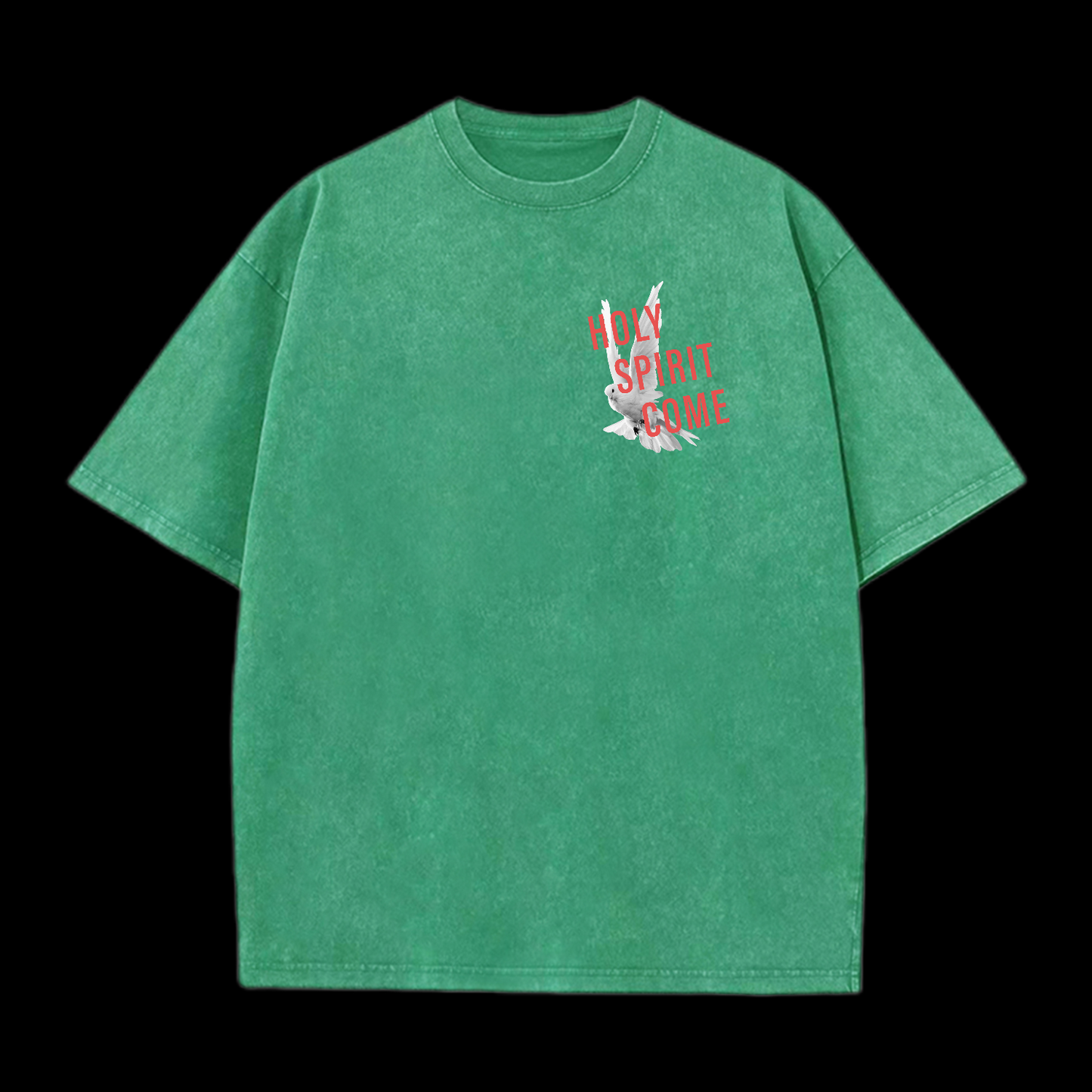 Holy Spirit Come Washed T-Shirt