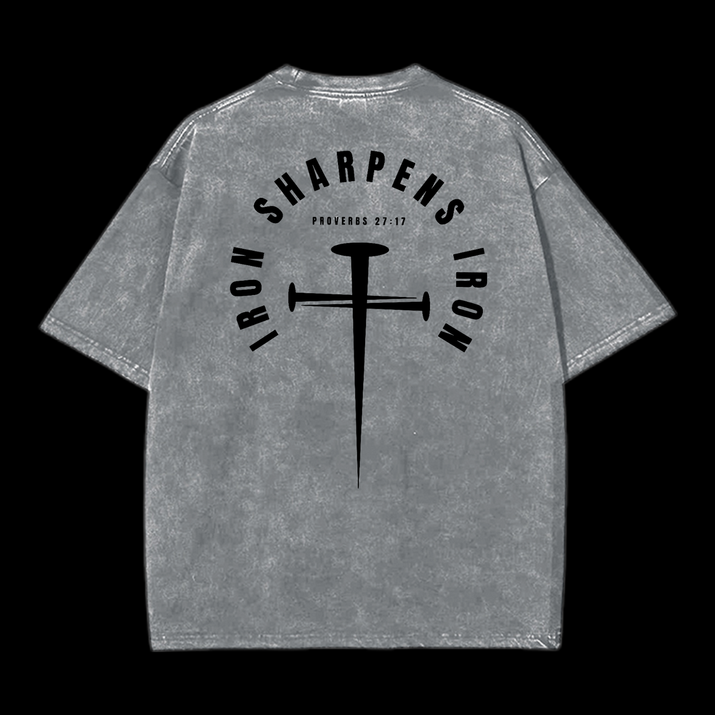 Iron Sharpens Iron Washed T-Shirt
