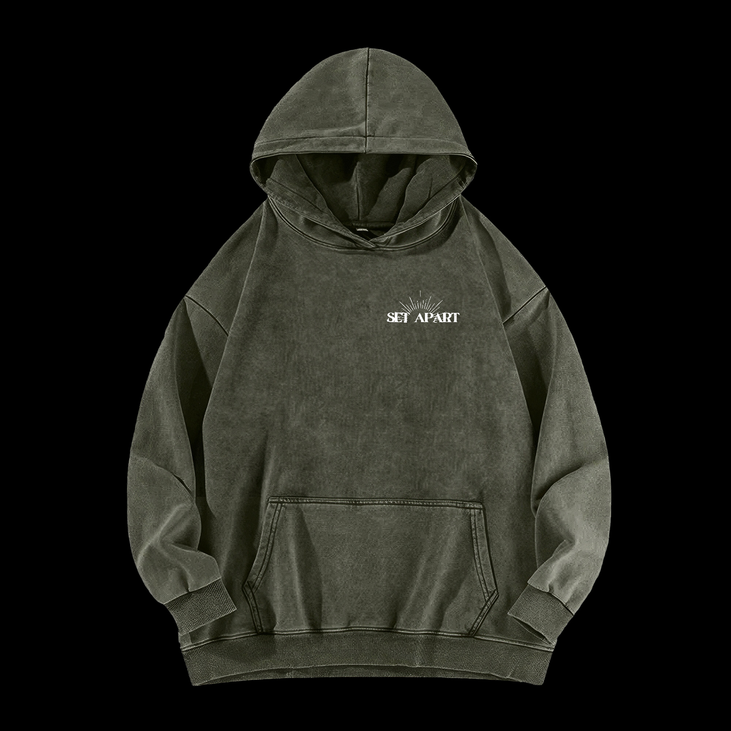 Romans 12:2 Washed Hoodie
