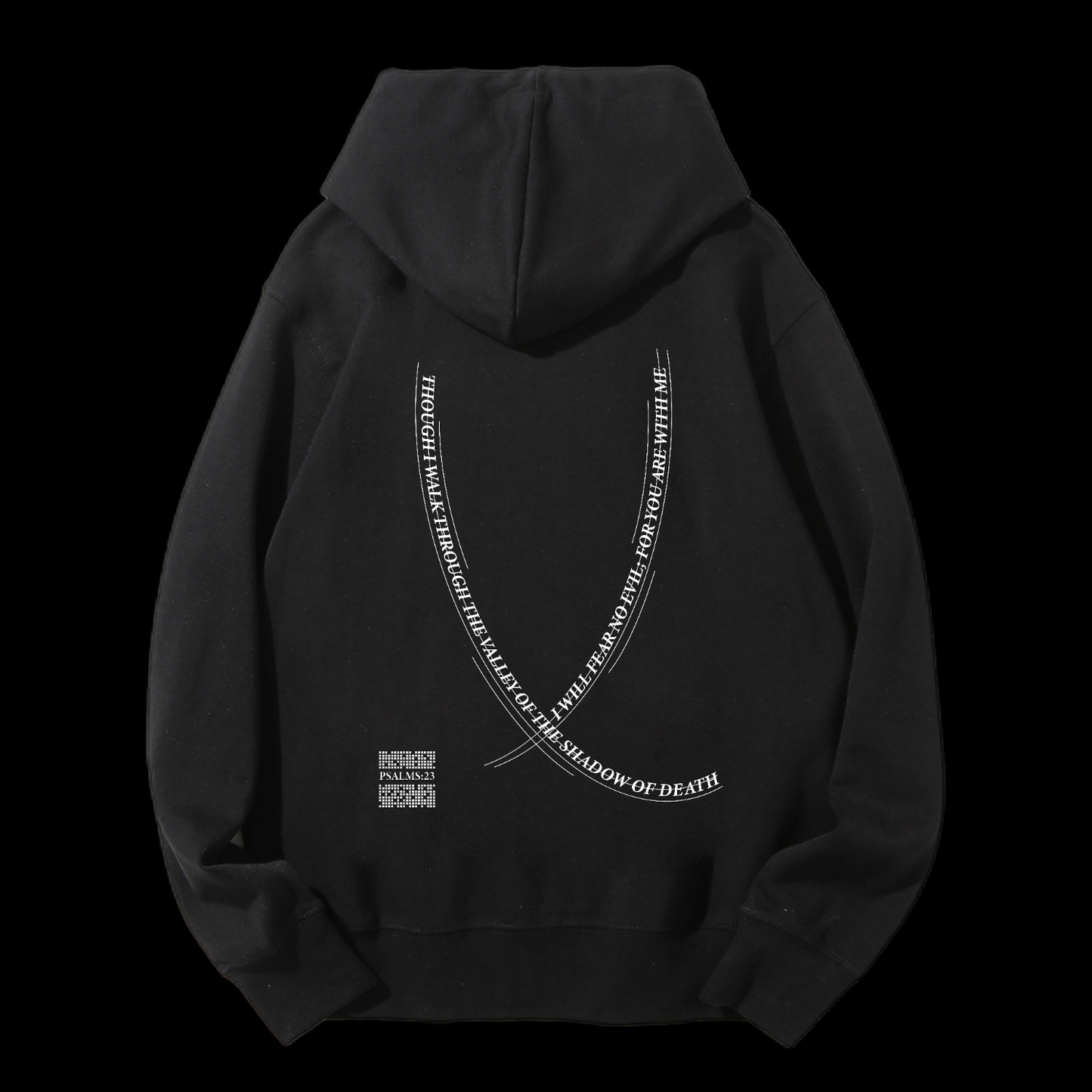 Psalms:23 Drawstring Hoodie