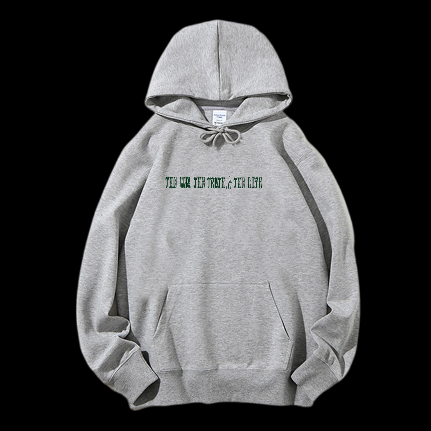 The Way The Truth The Life Drawstring Hoodie