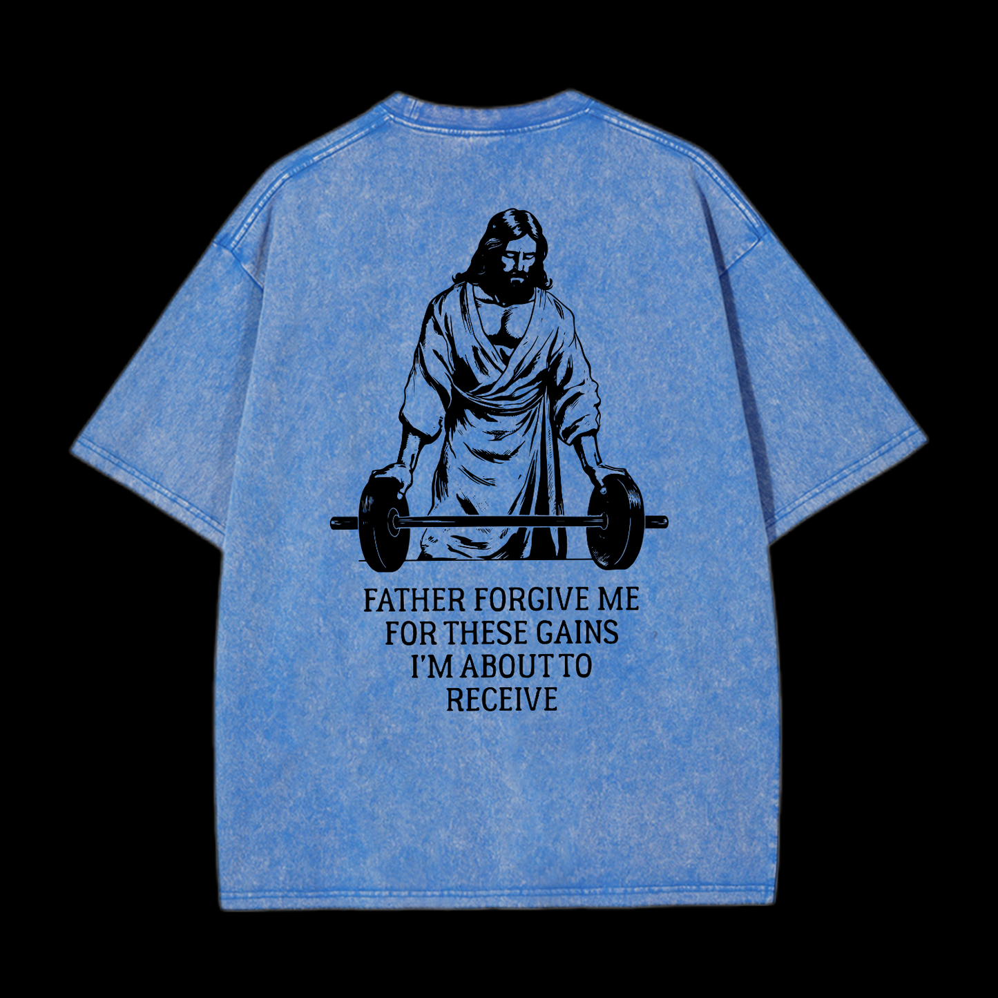 Father Forgiven Me Washed T-Shirt