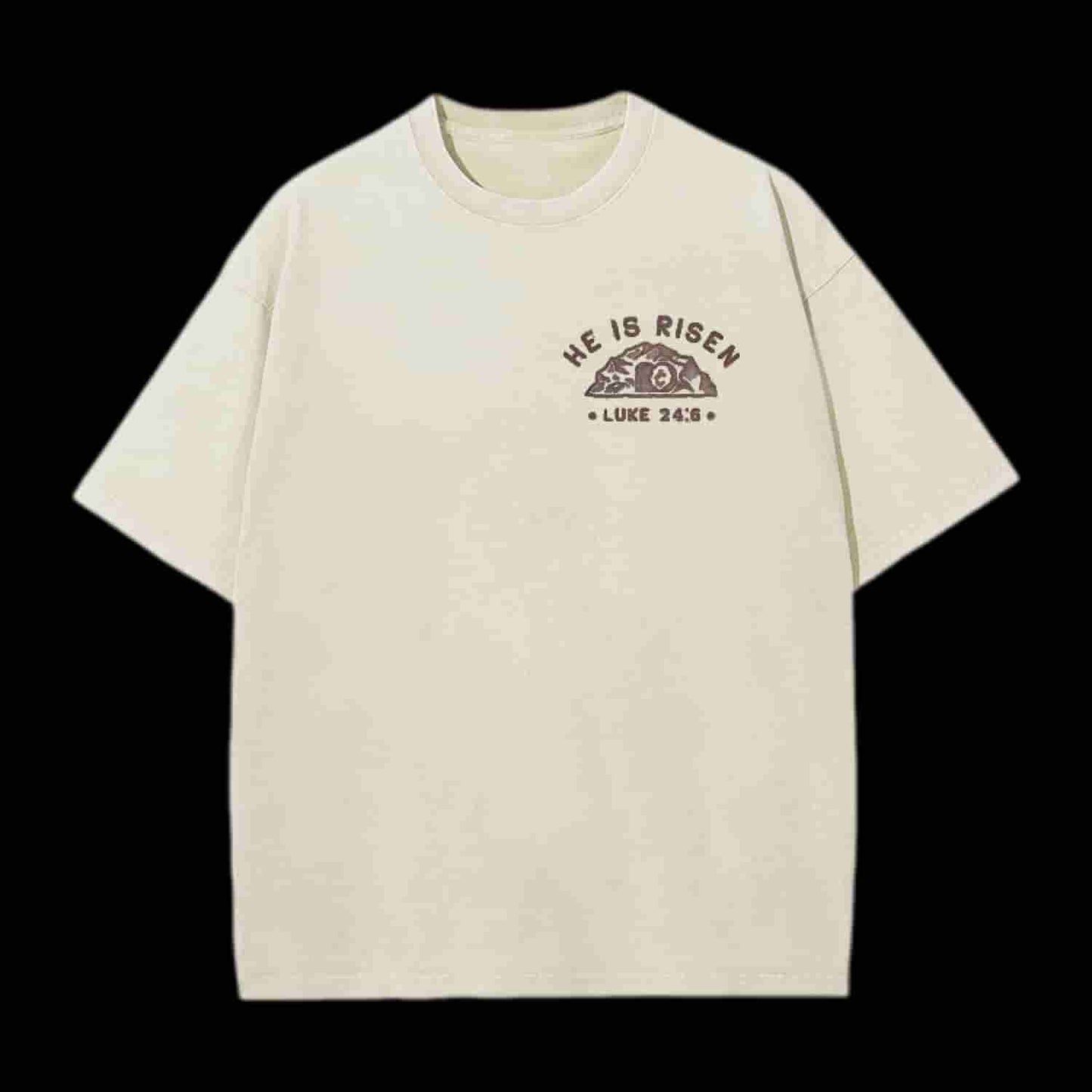 He Is Risen Christian Tee