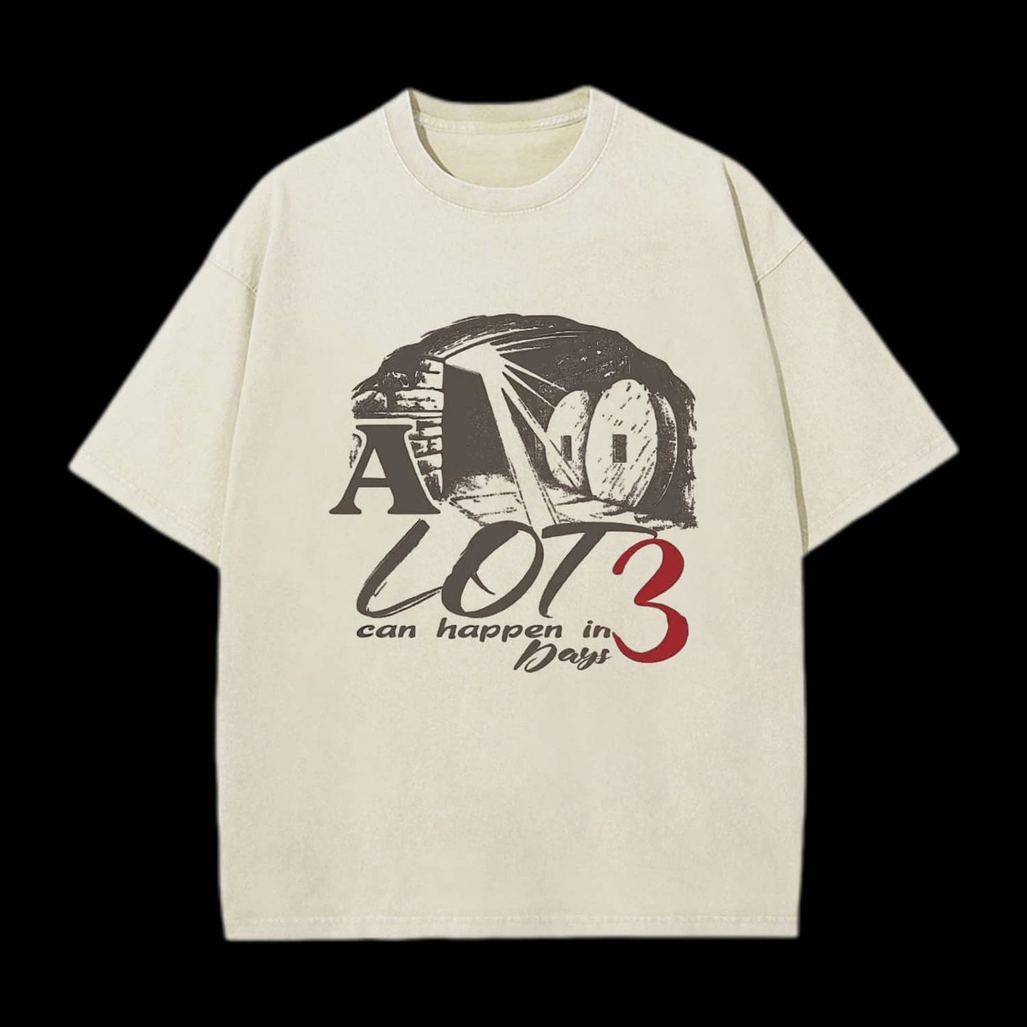 A Lot Can Happen In 3 Days Christian Tee