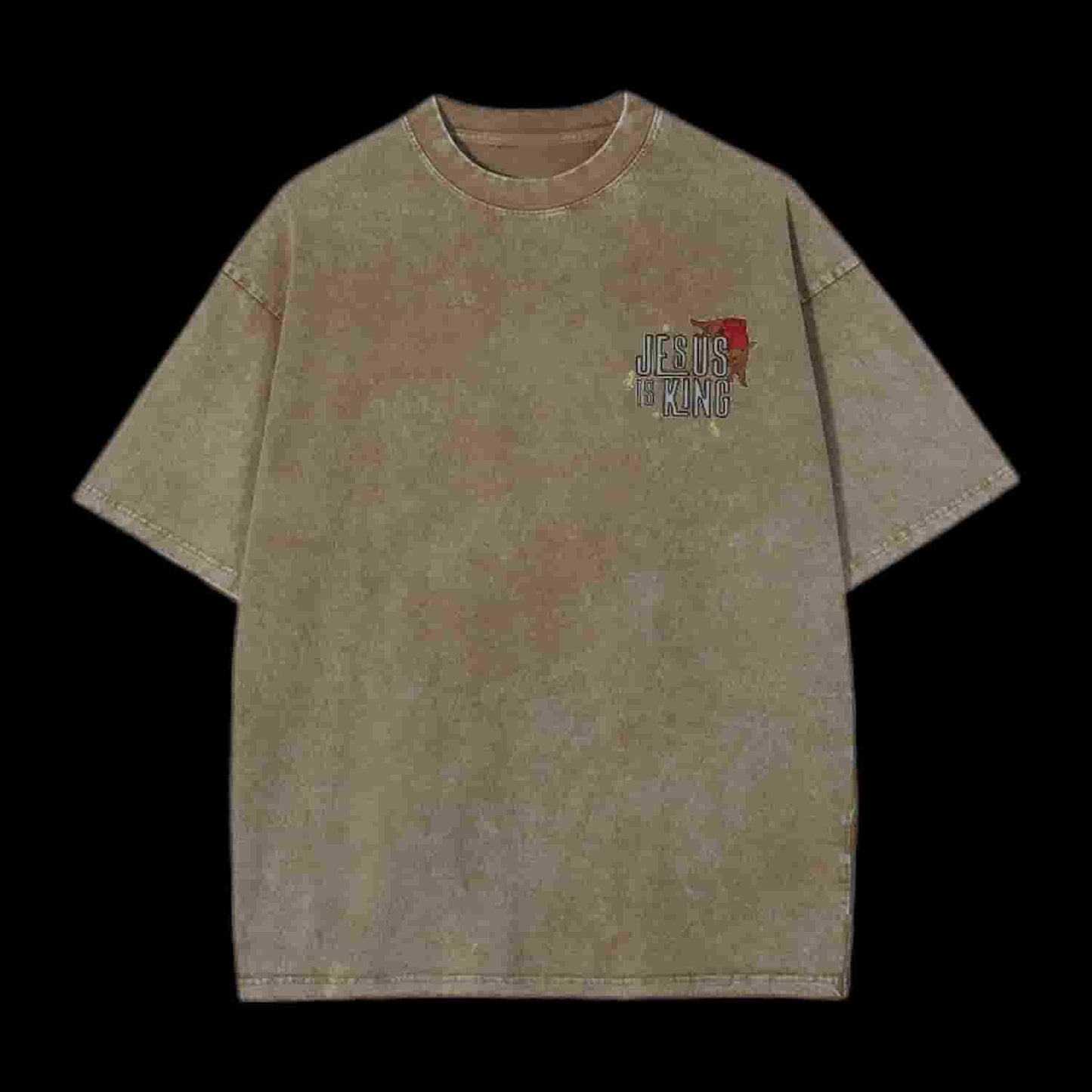Jesus Is King Christian Tee