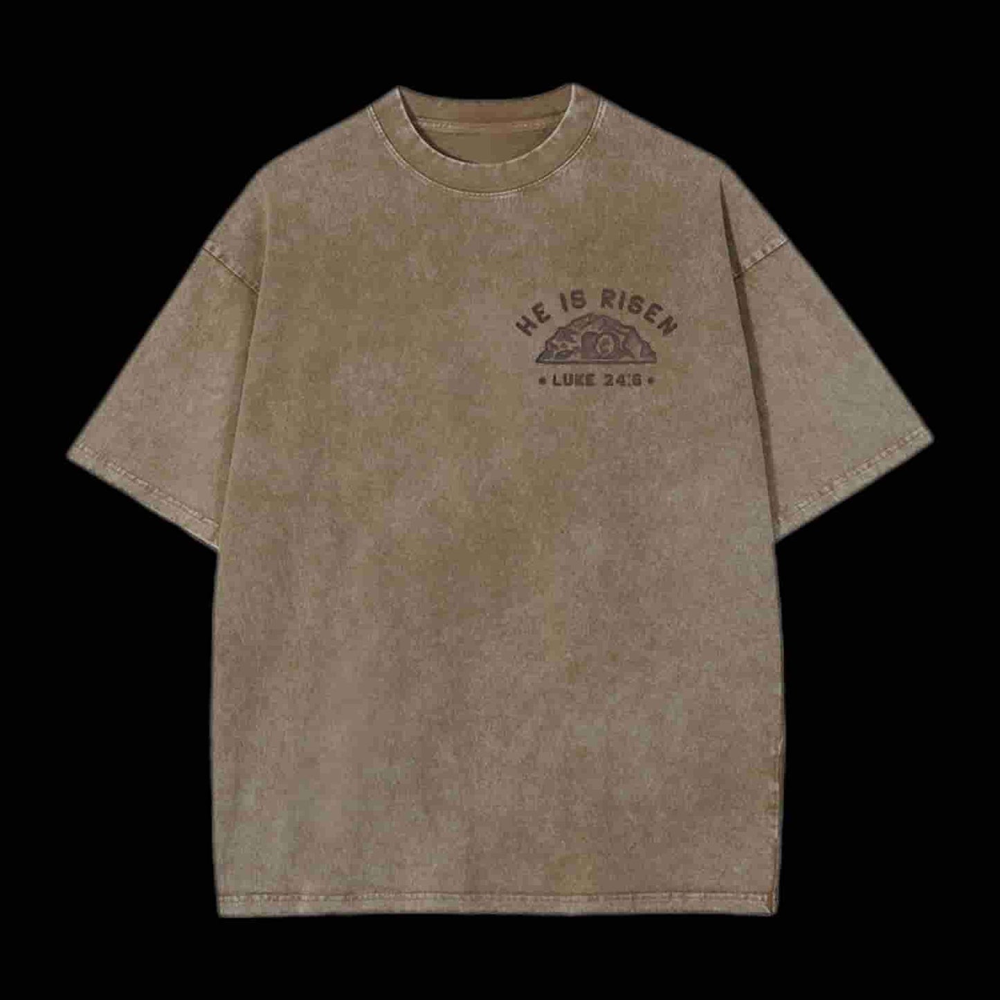 He Is Risen Christian Tee