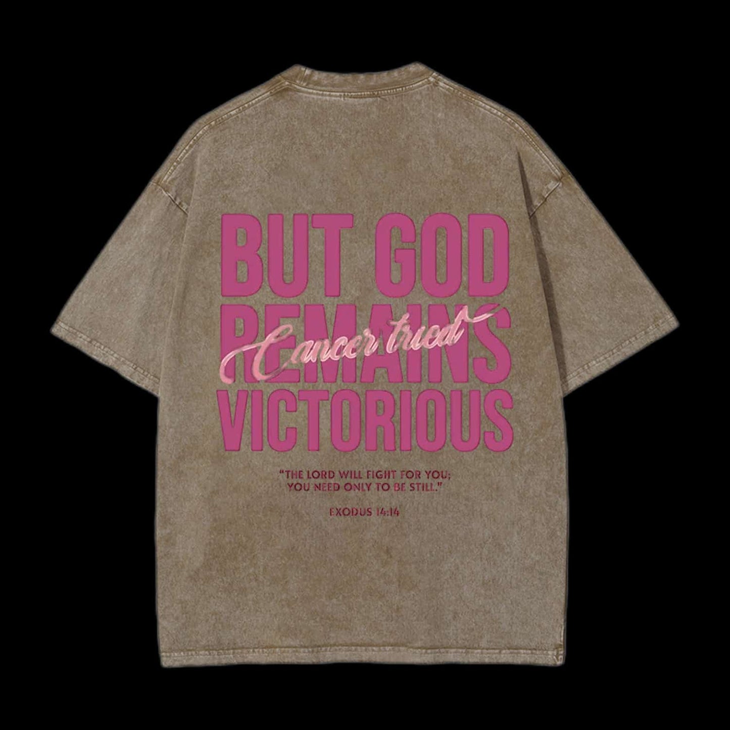 But God Remains Victorious Christian Tee
