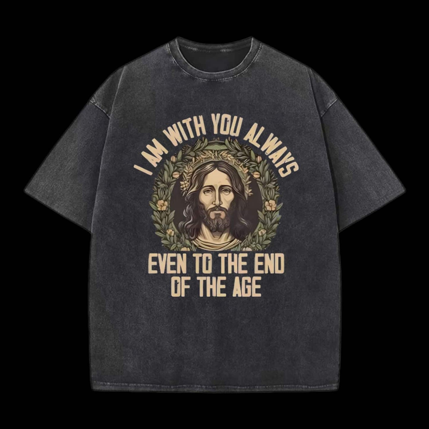 I Am With You Always Printed Men's Tee